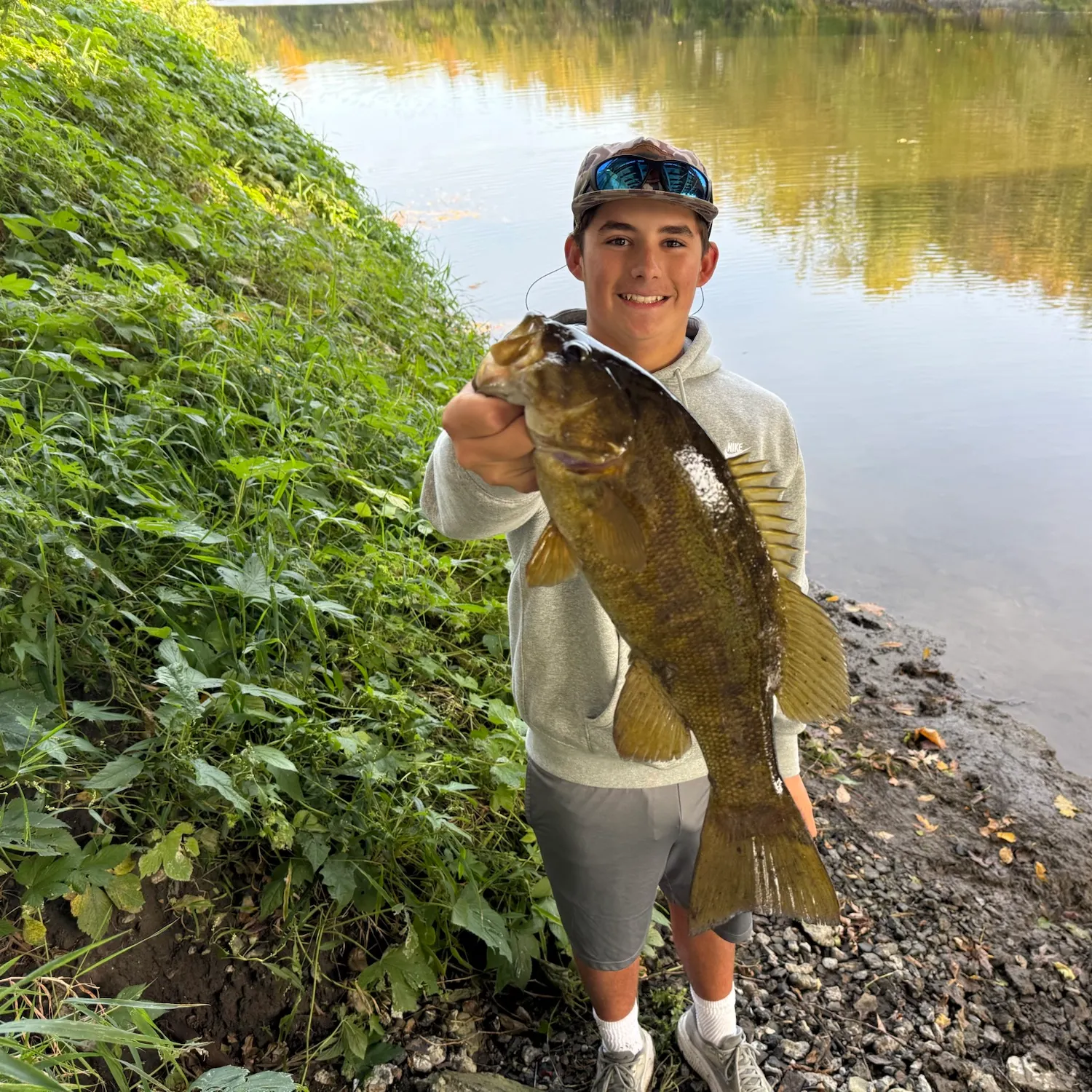 Smallmouth bass caught on Fishbrain