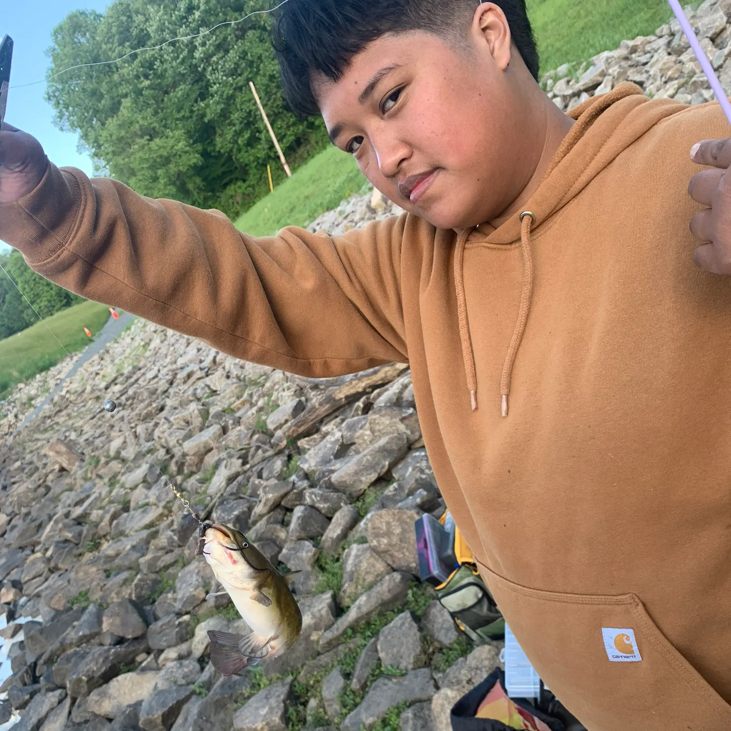 recently logged catches