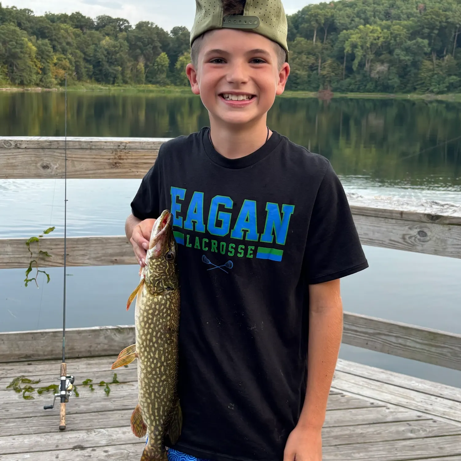 Northern pike caught on Fishbrain
