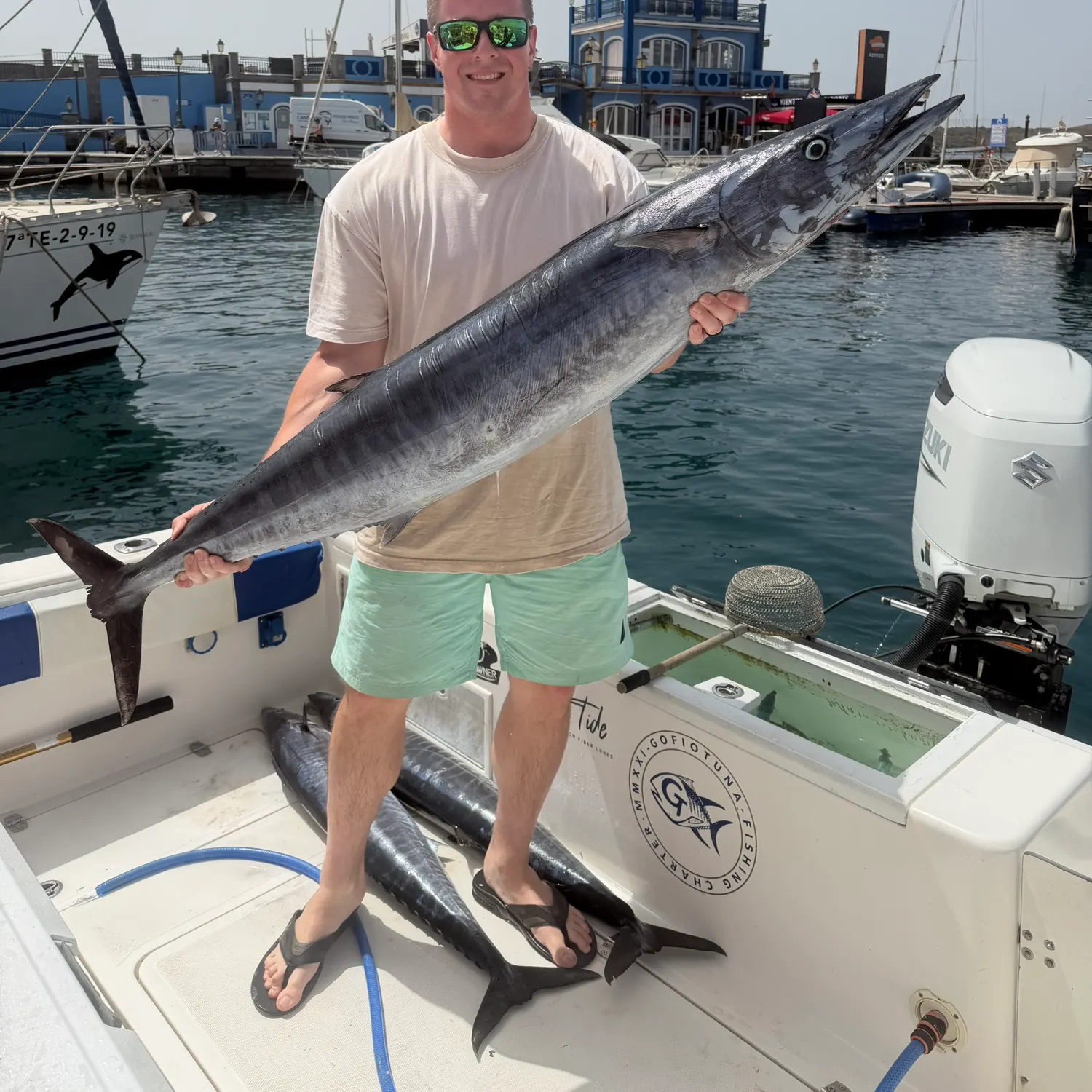 Wahoo caught on Fishbrain