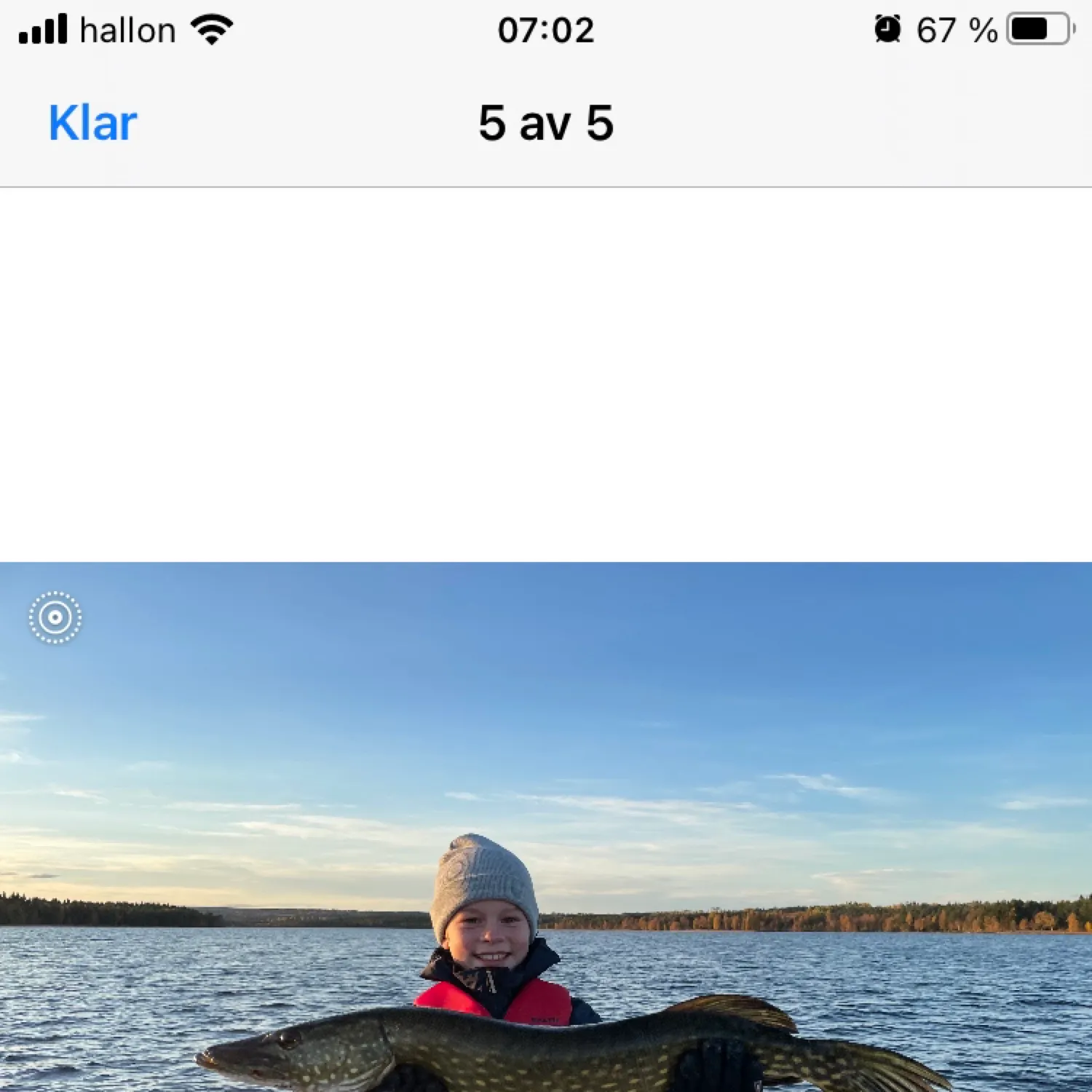 recently logged catches