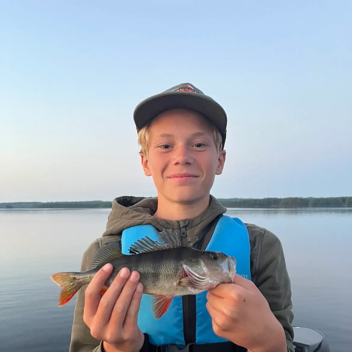 European perch caught on Fishbrain