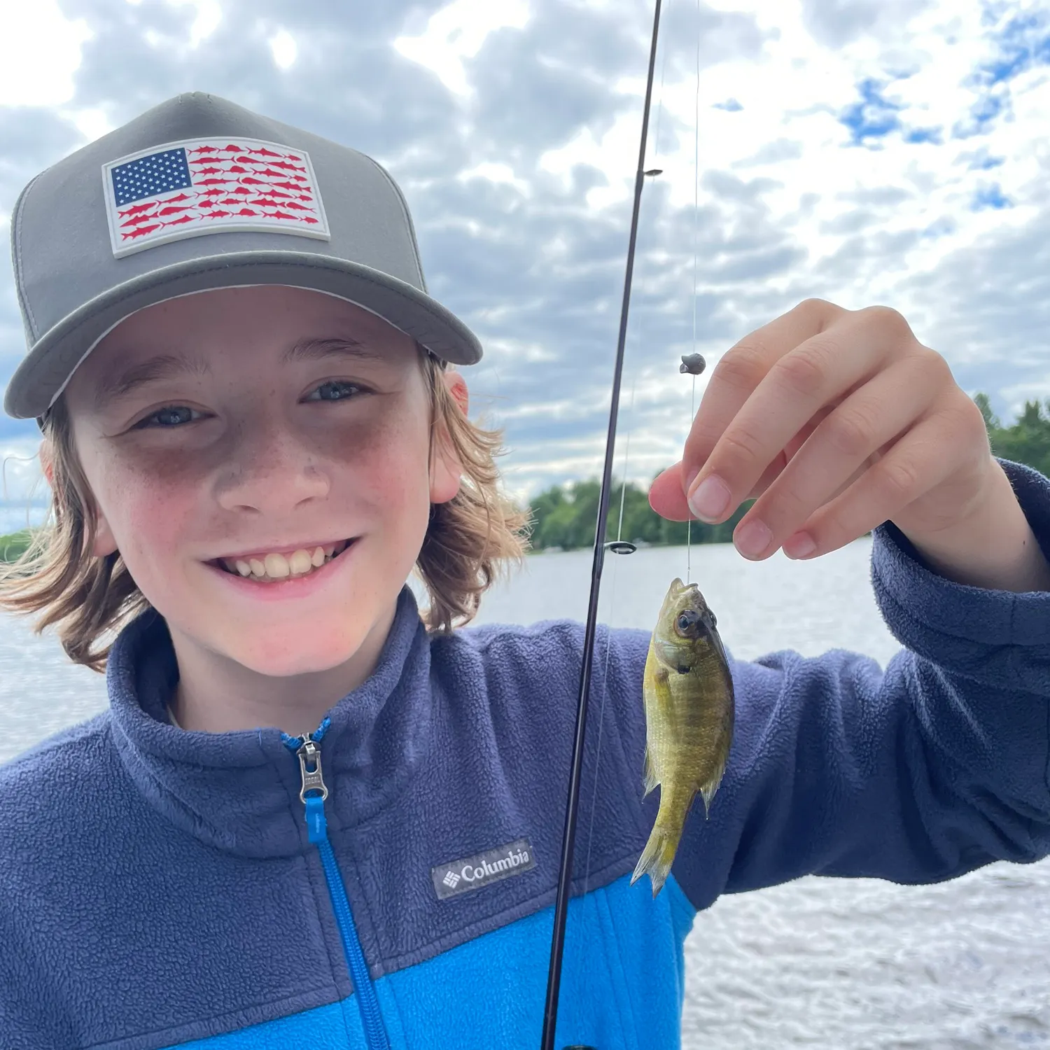 Bluegill caught on Fishbrain