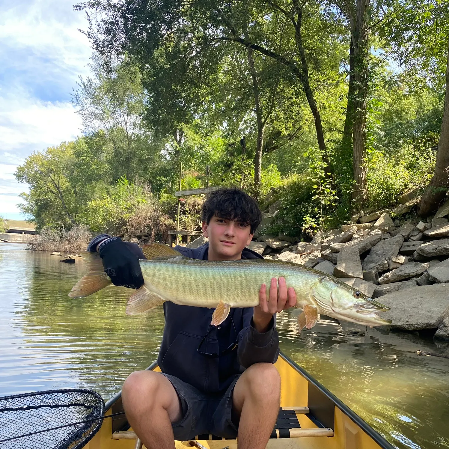 Muskie caught on Fishbrain