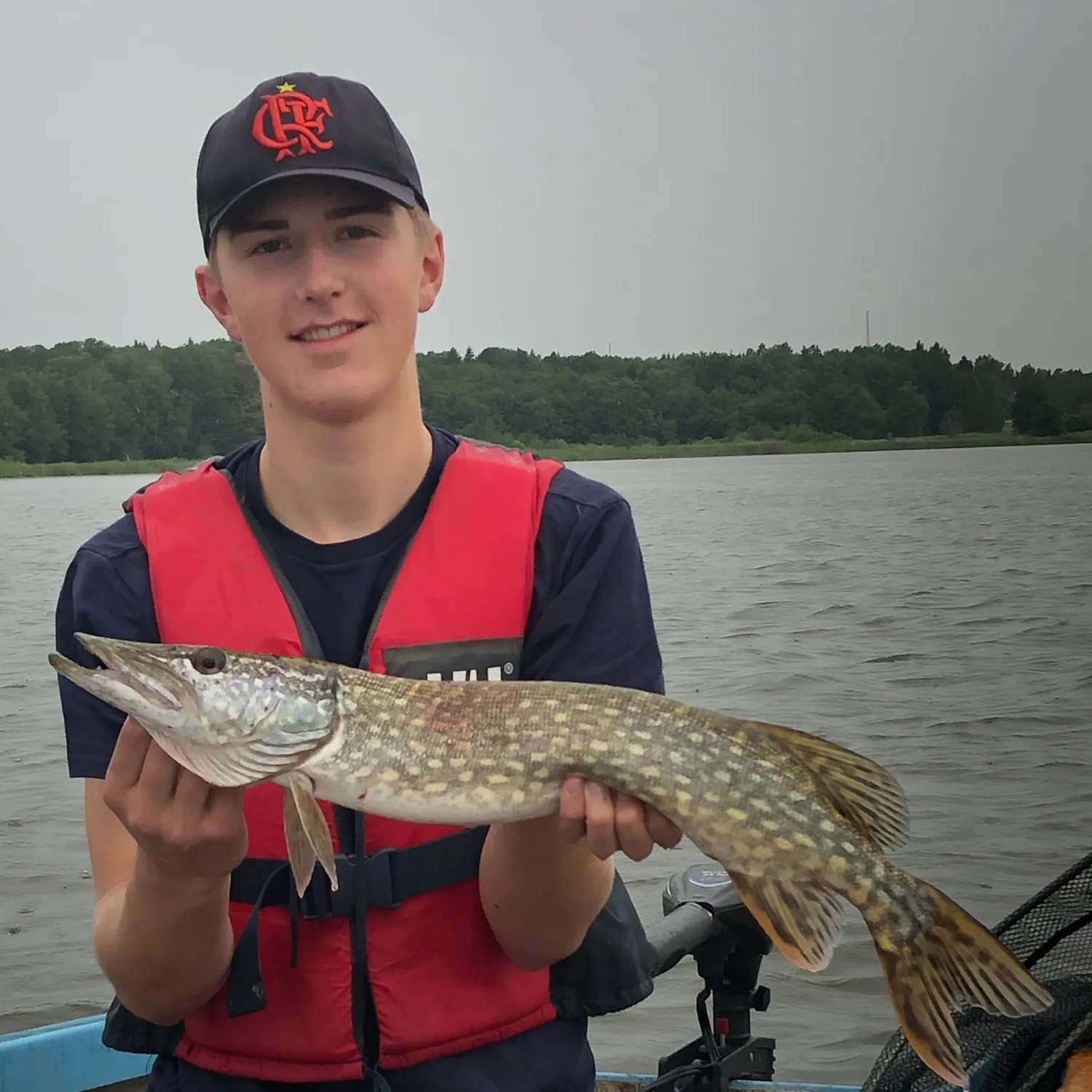 Northern pike caught on Fishbrain