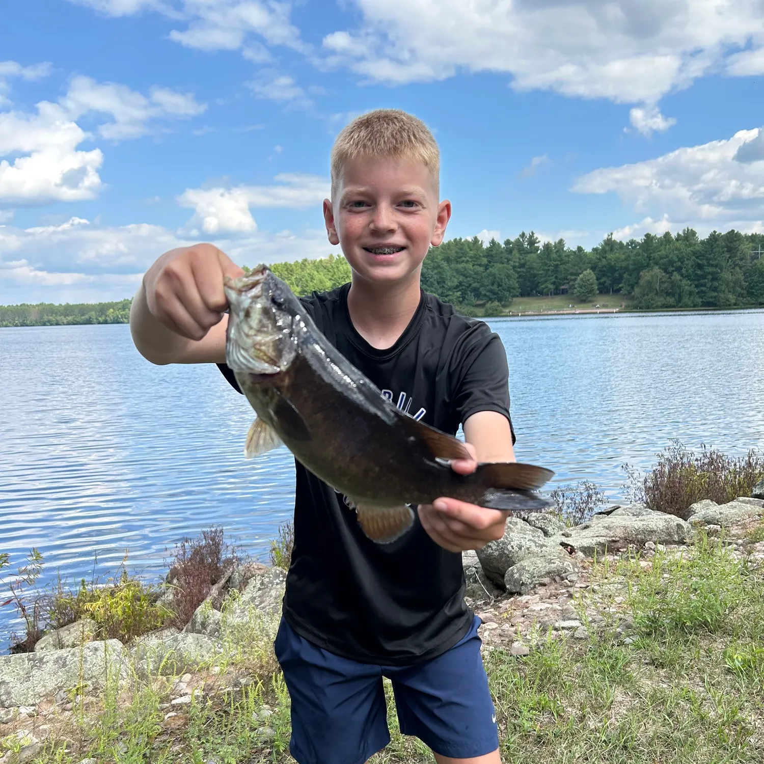 Smallmouth bass caught on Fishbrain