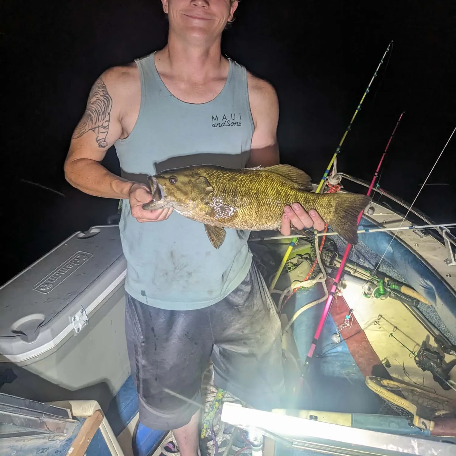 recently logged catches