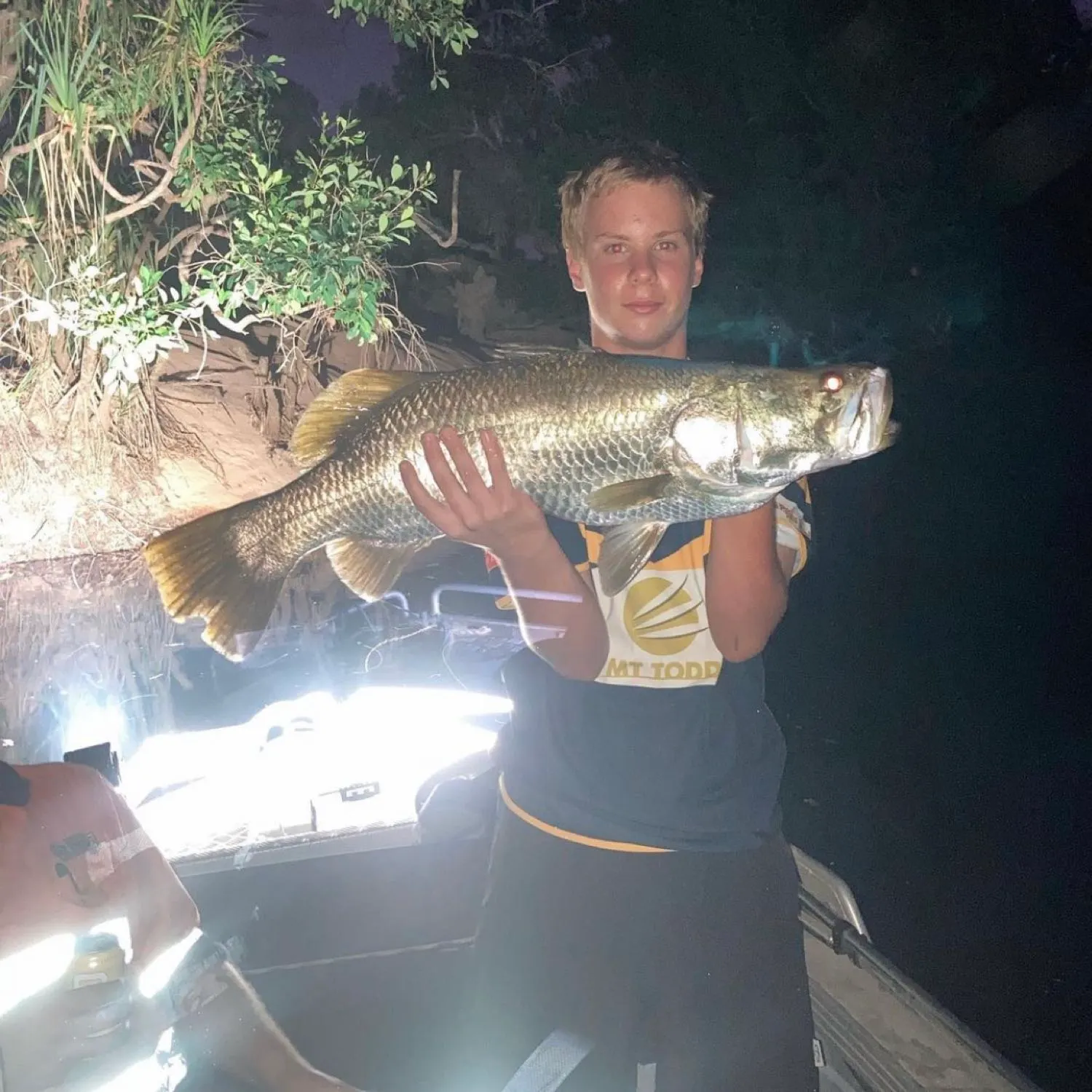 Barramundi caught on Fishbrain