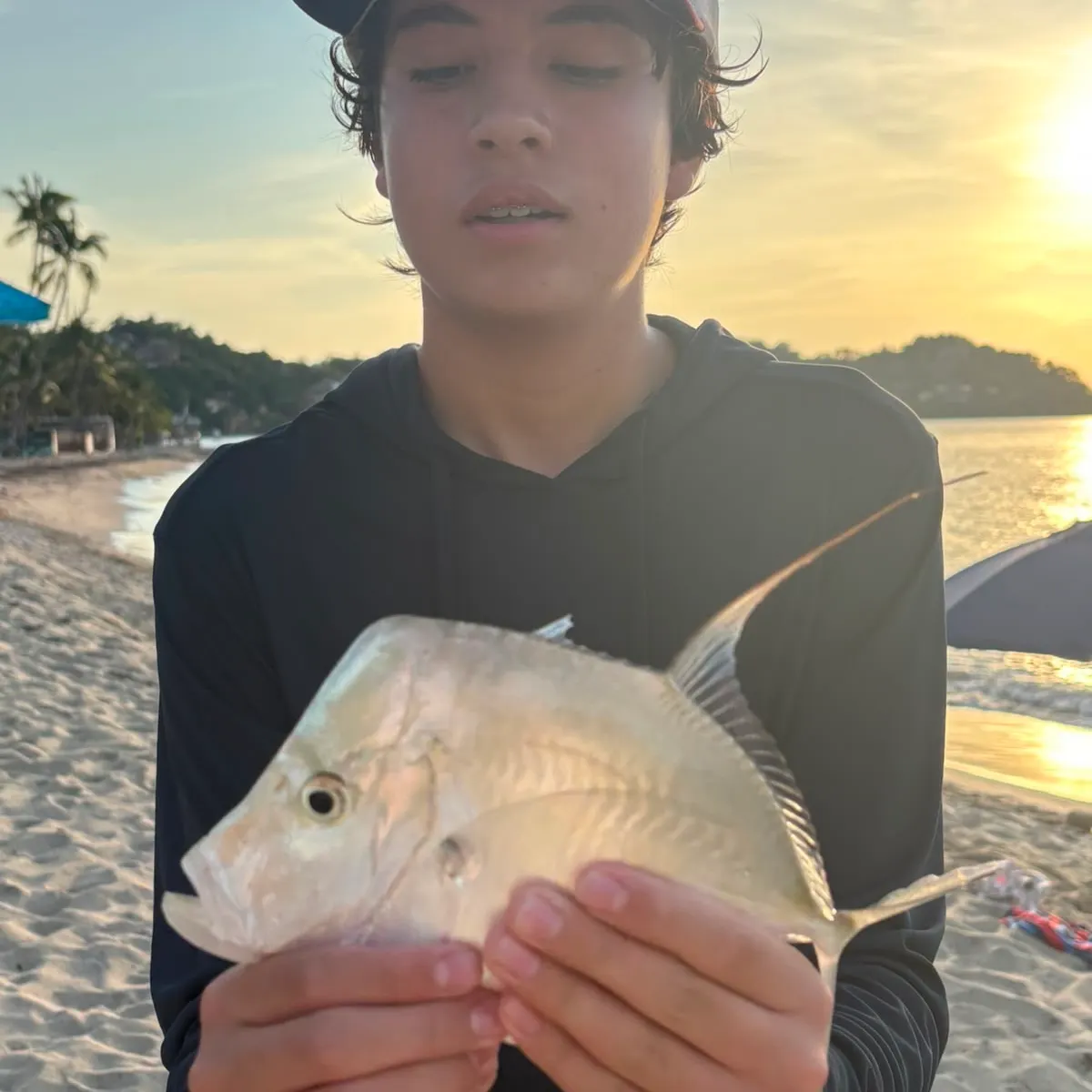 White trevally caught on Fishbrain