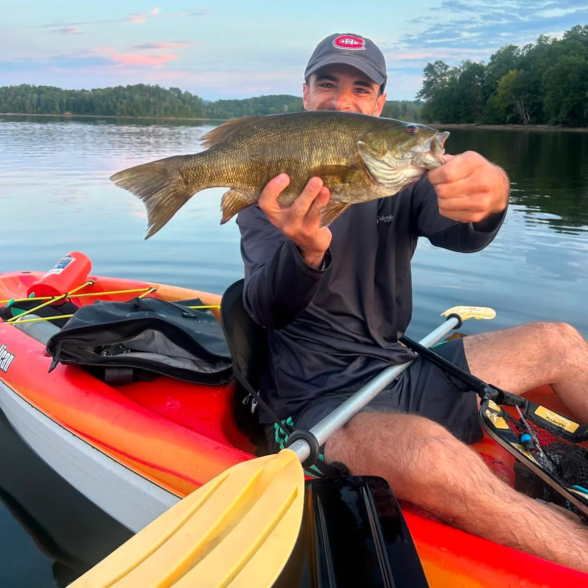 Smallmouth bass caught on Fishbrain