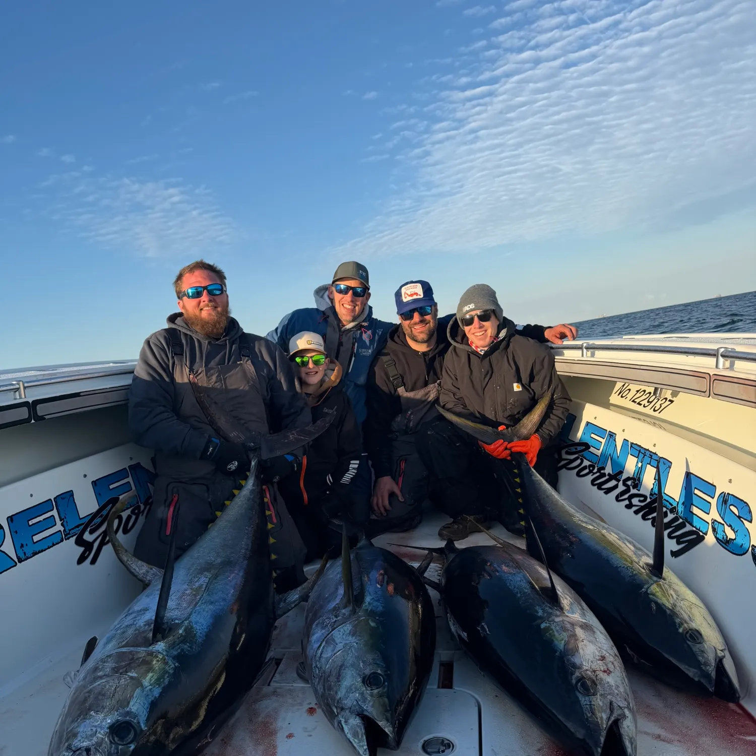 recently logged catches