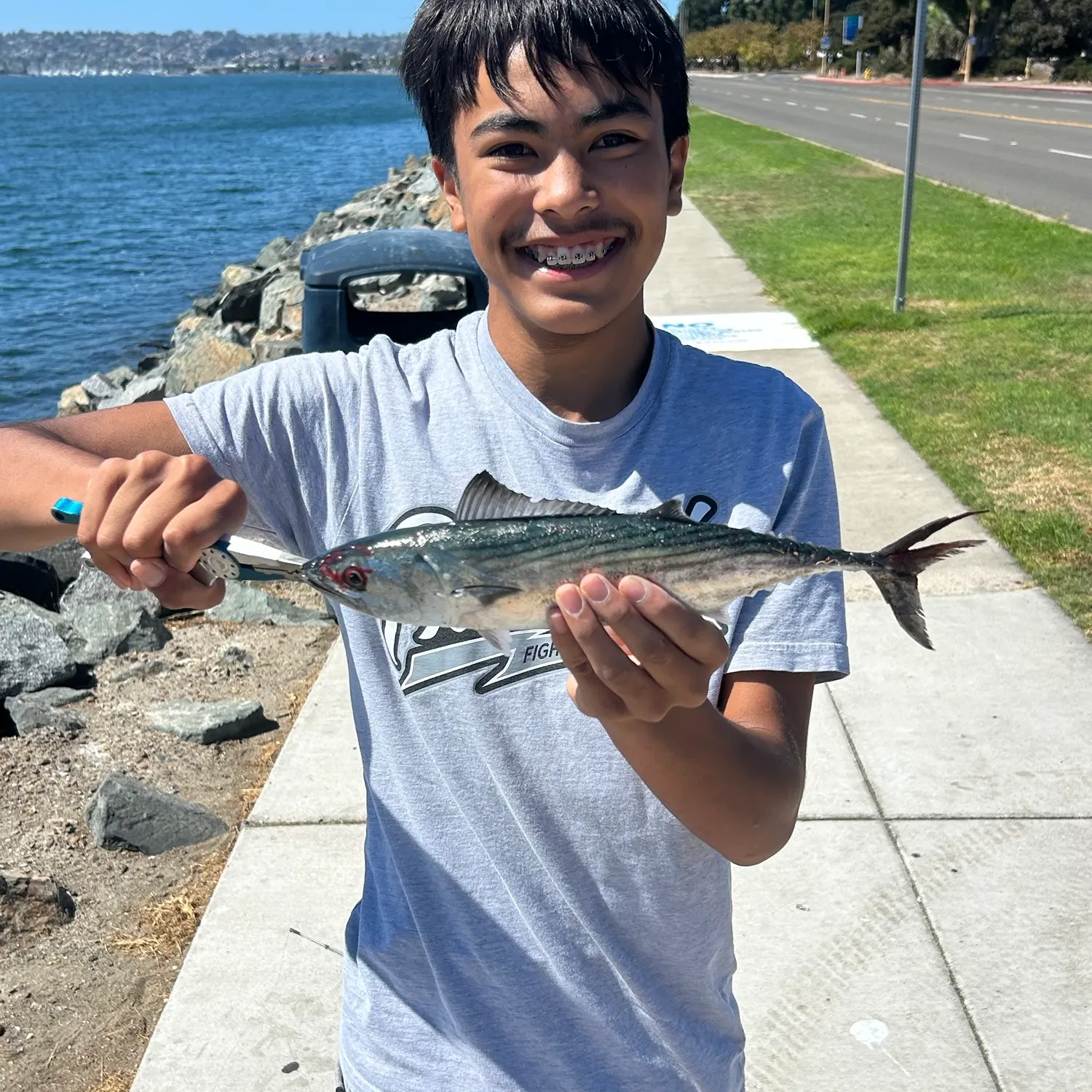 Pacific bonito caught on Fishbrain
