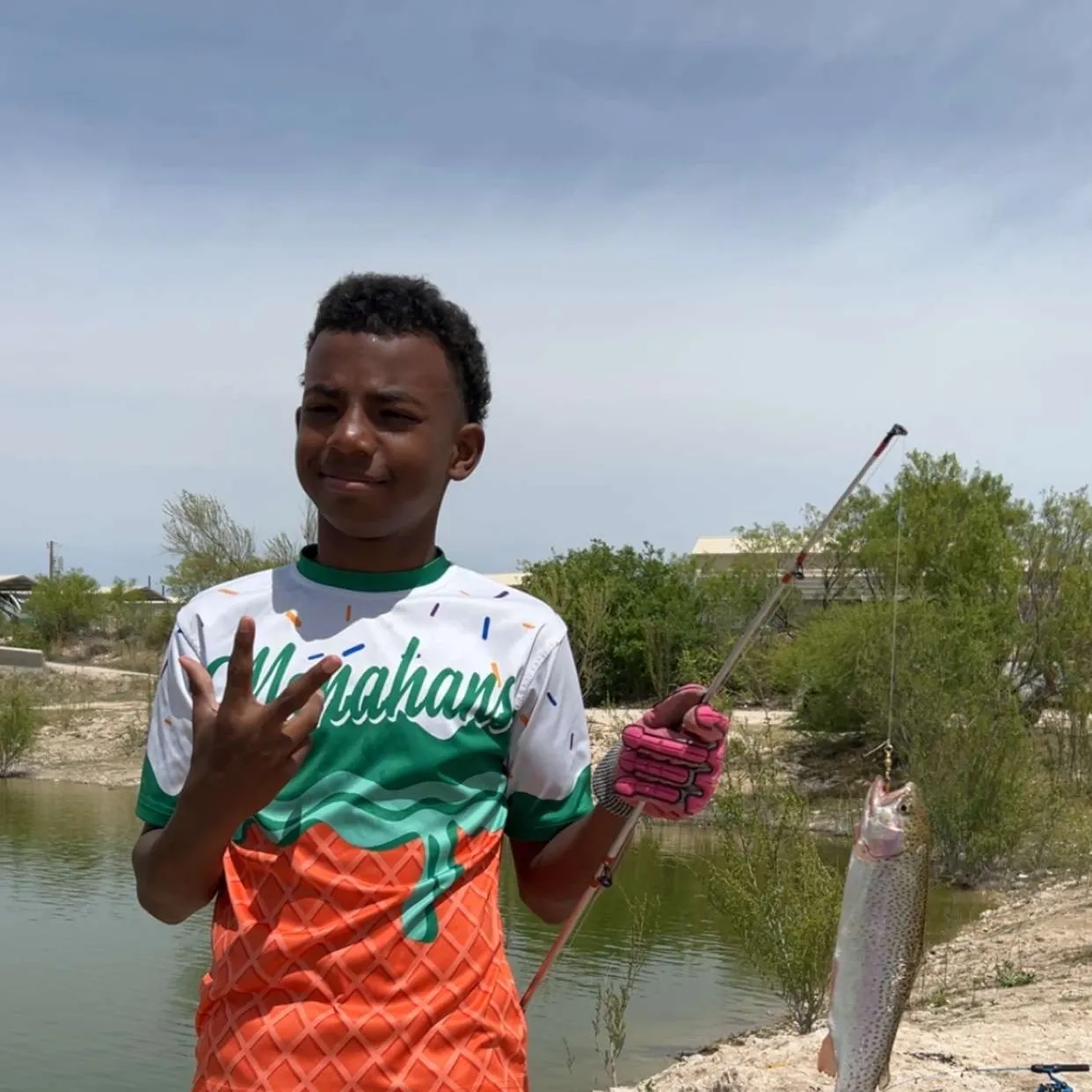 recently logged catches