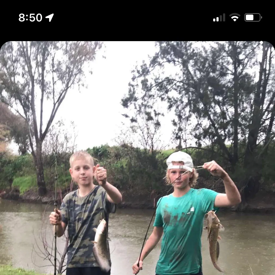 recently logged catches