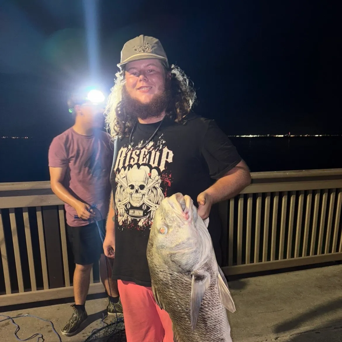 Black drum caught on Fishbrain