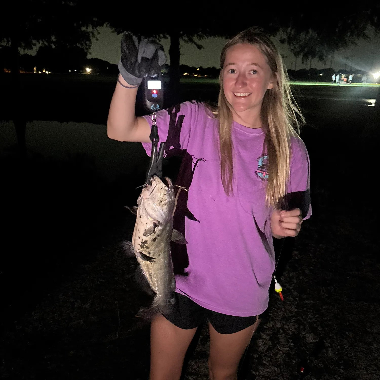 Channel catfish caught on Fishbrain