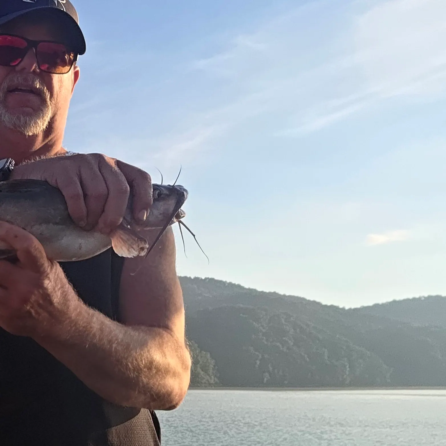 Channel catfish caught on Fishbrain