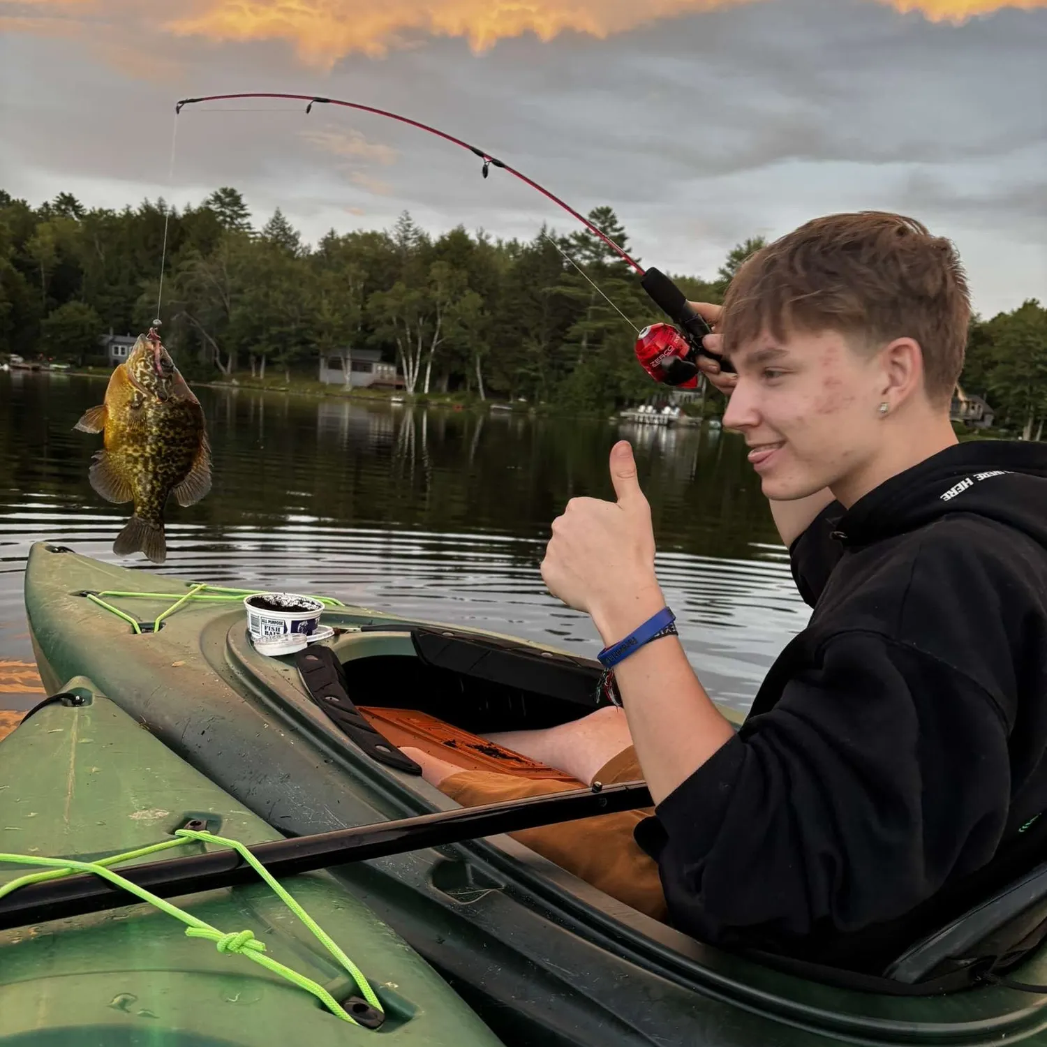 recently logged catches