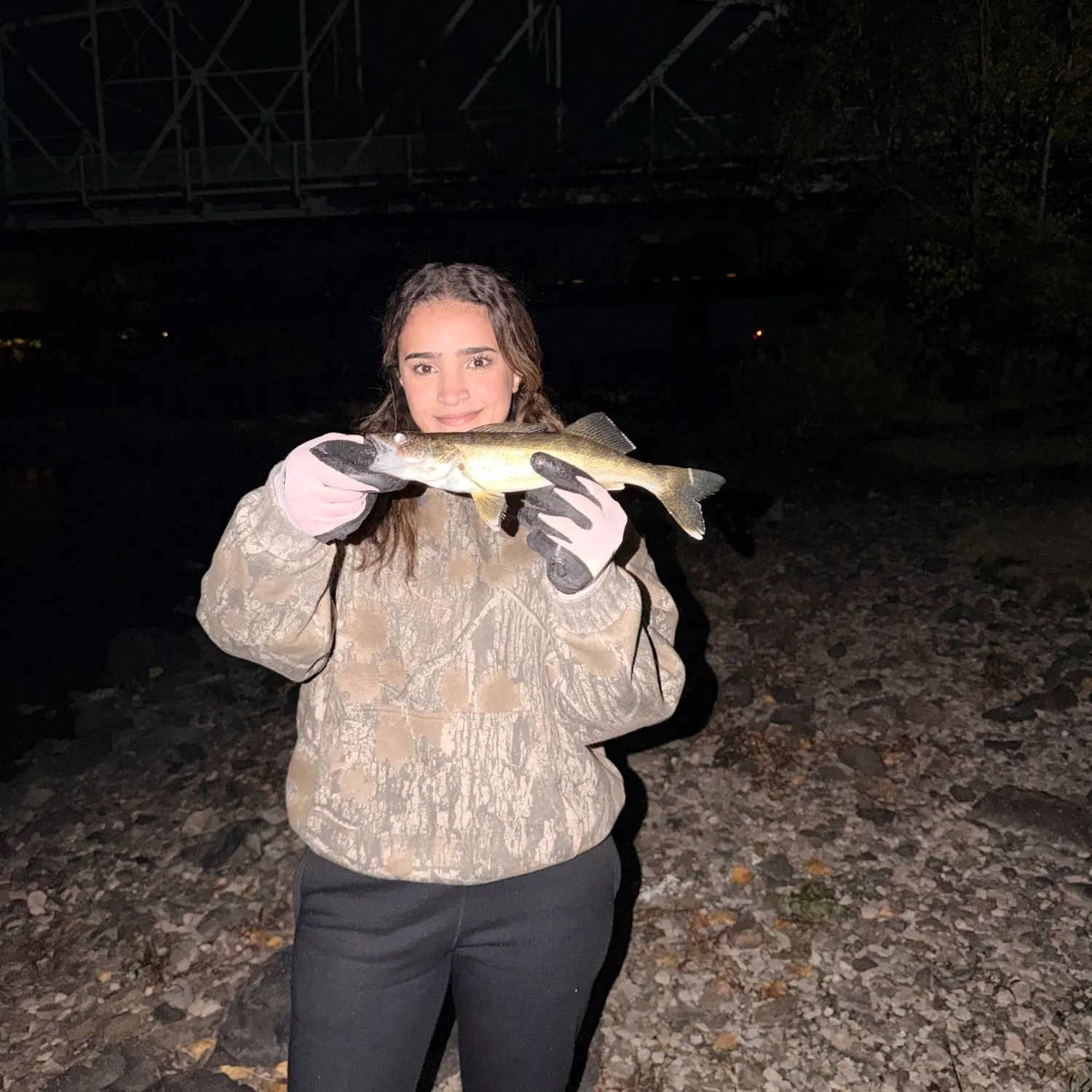 Walleye caught on Fishbrain