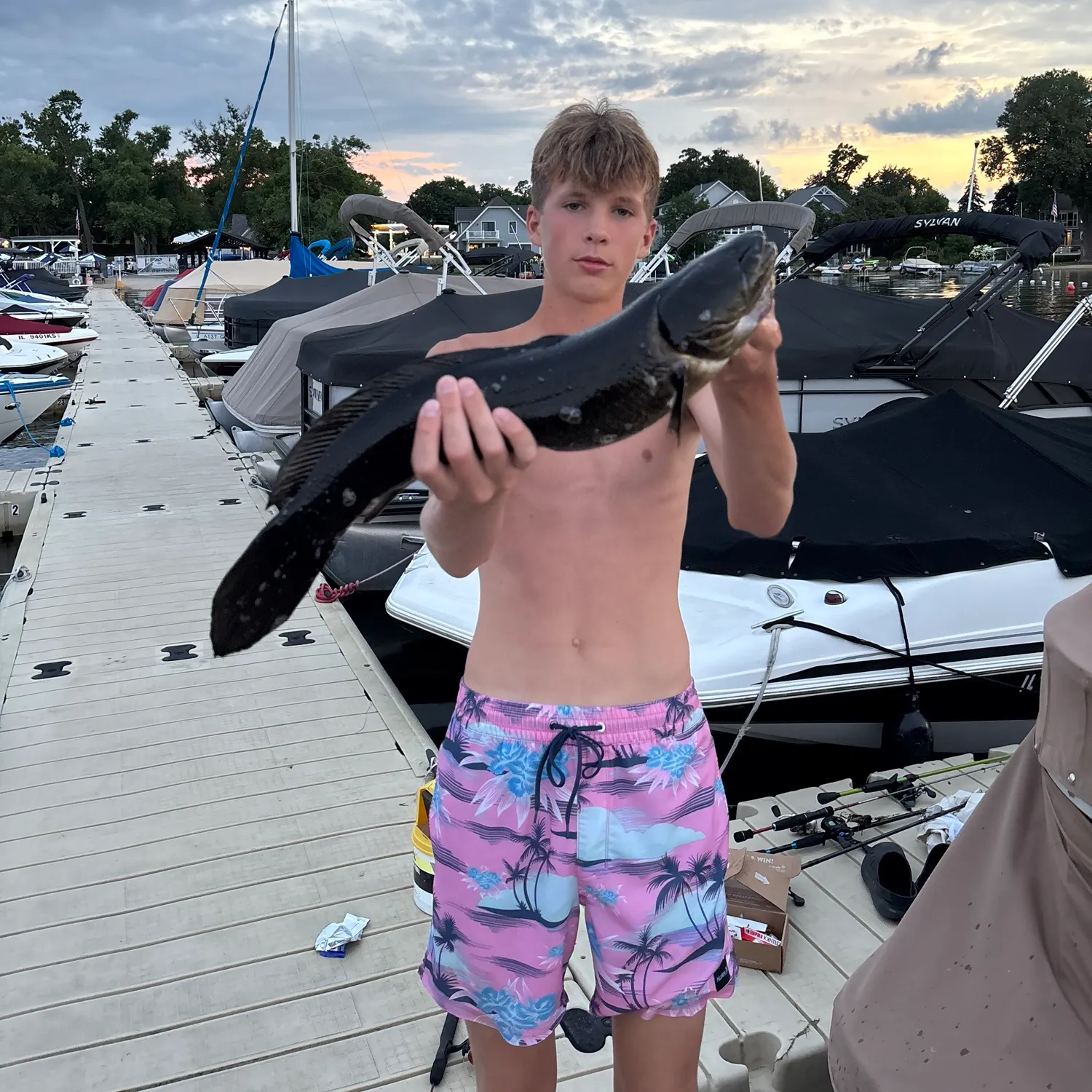 recently logged catches