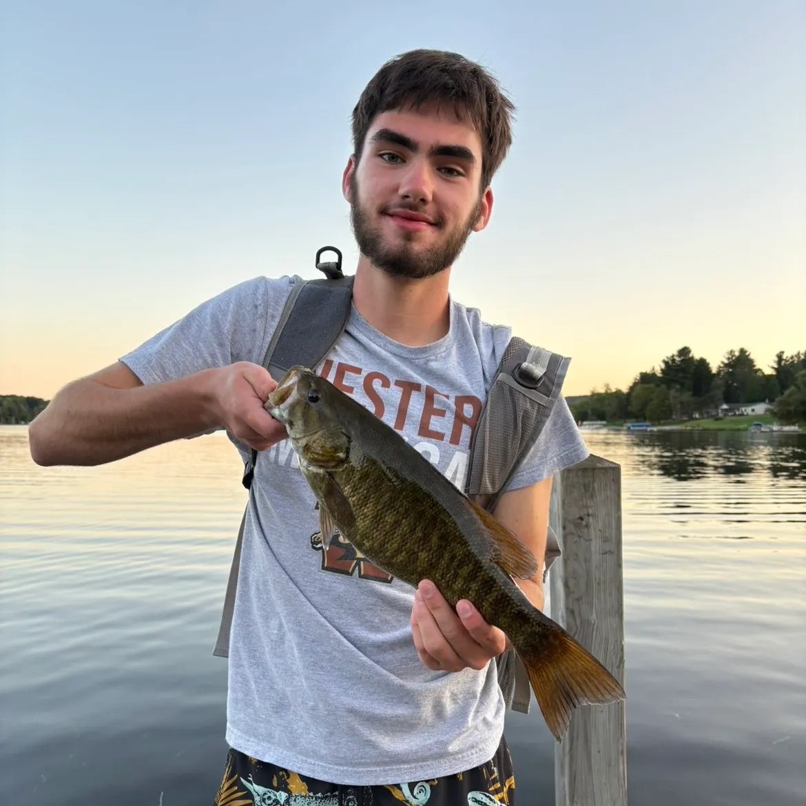 Smallmouth bass caught on Fishbrain