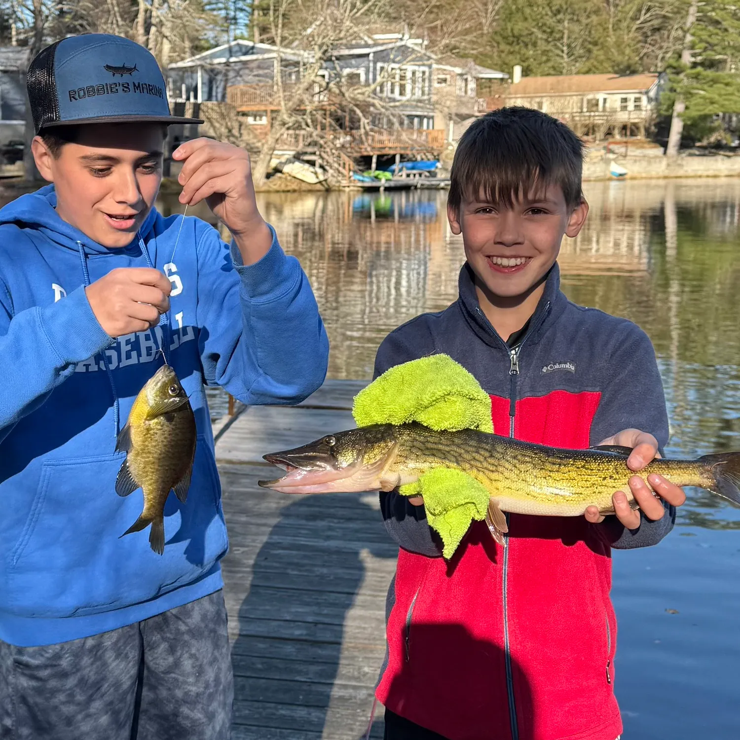 recently logged catches