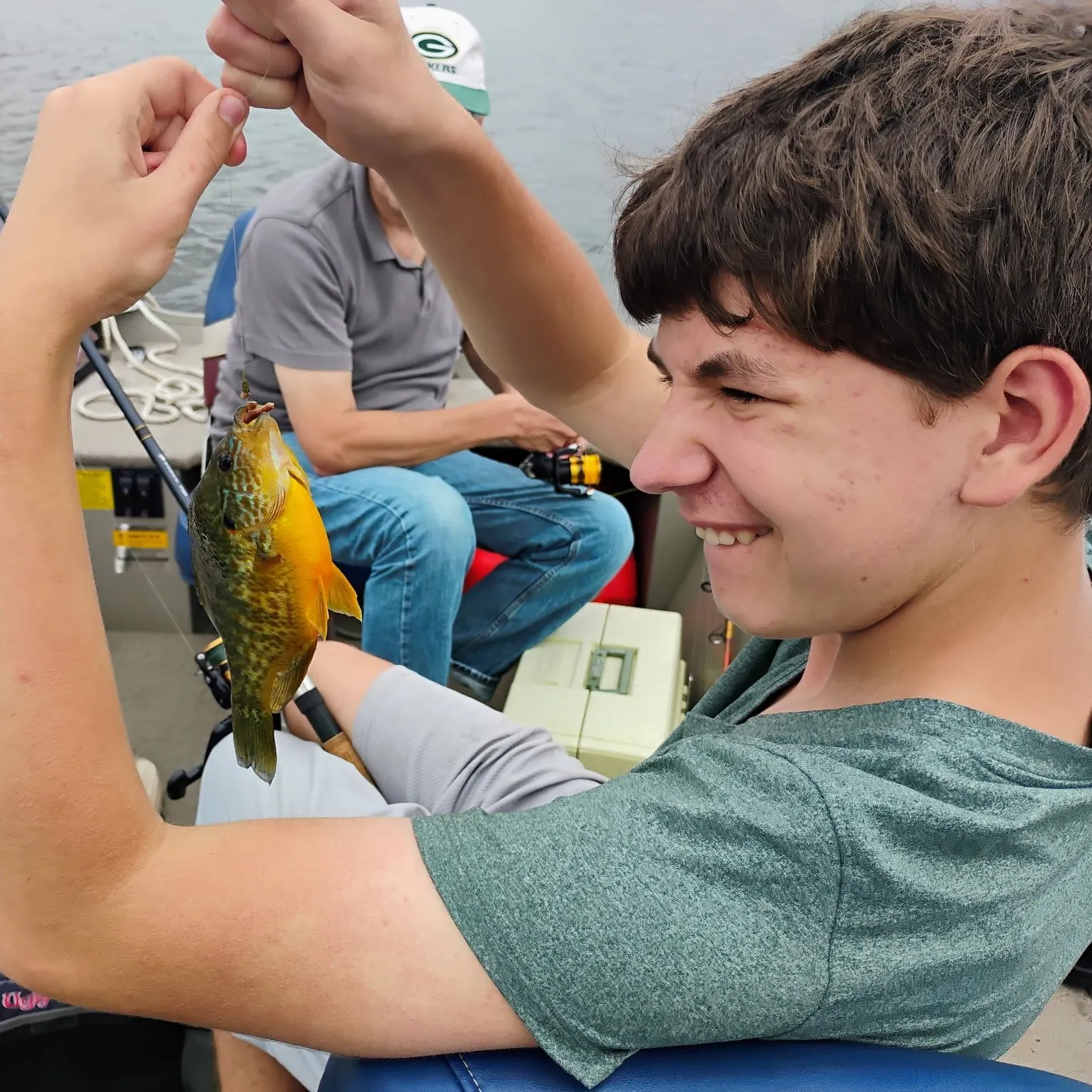 Pumpkinseed caught on Fishbrain