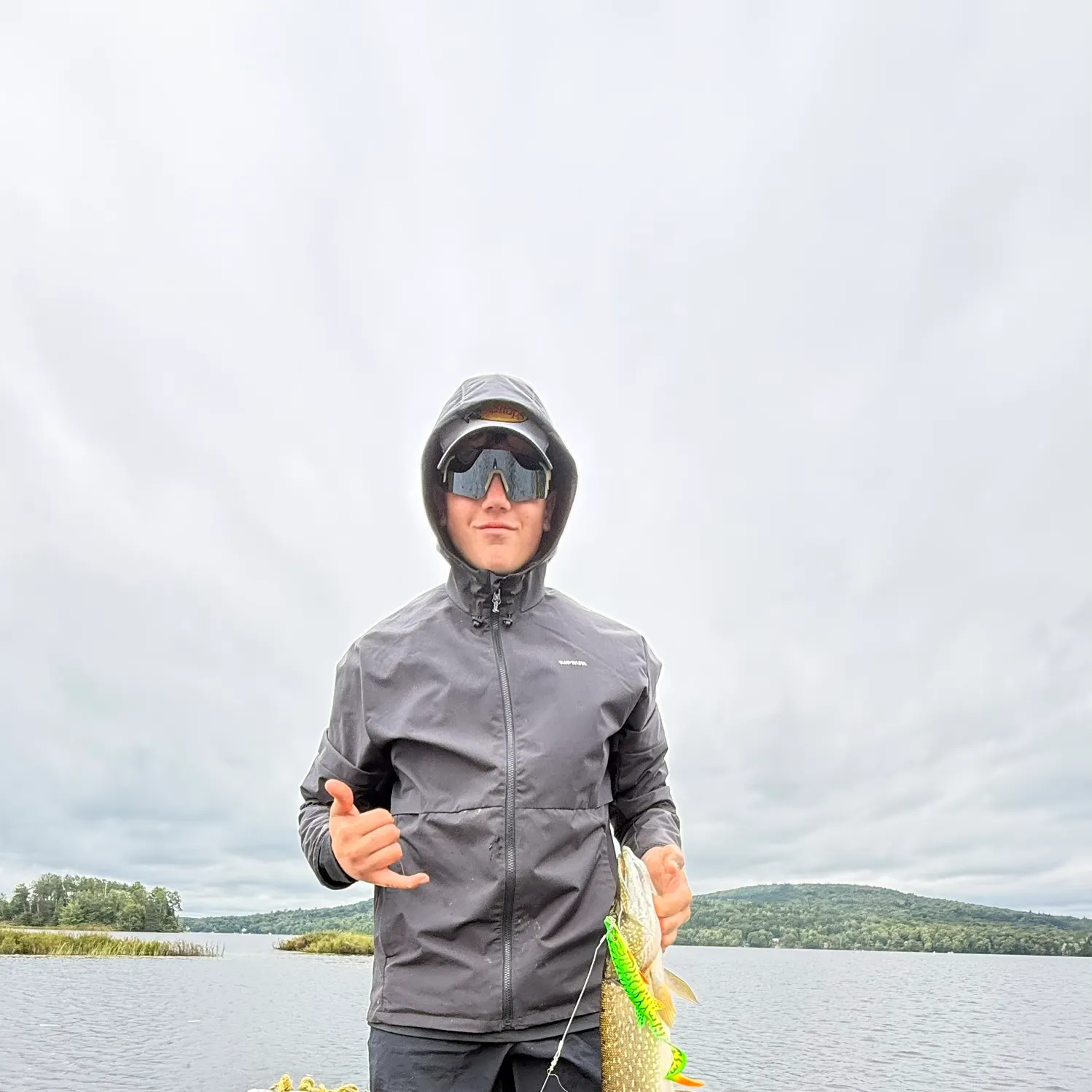 Northern pike caught on Fishbrain