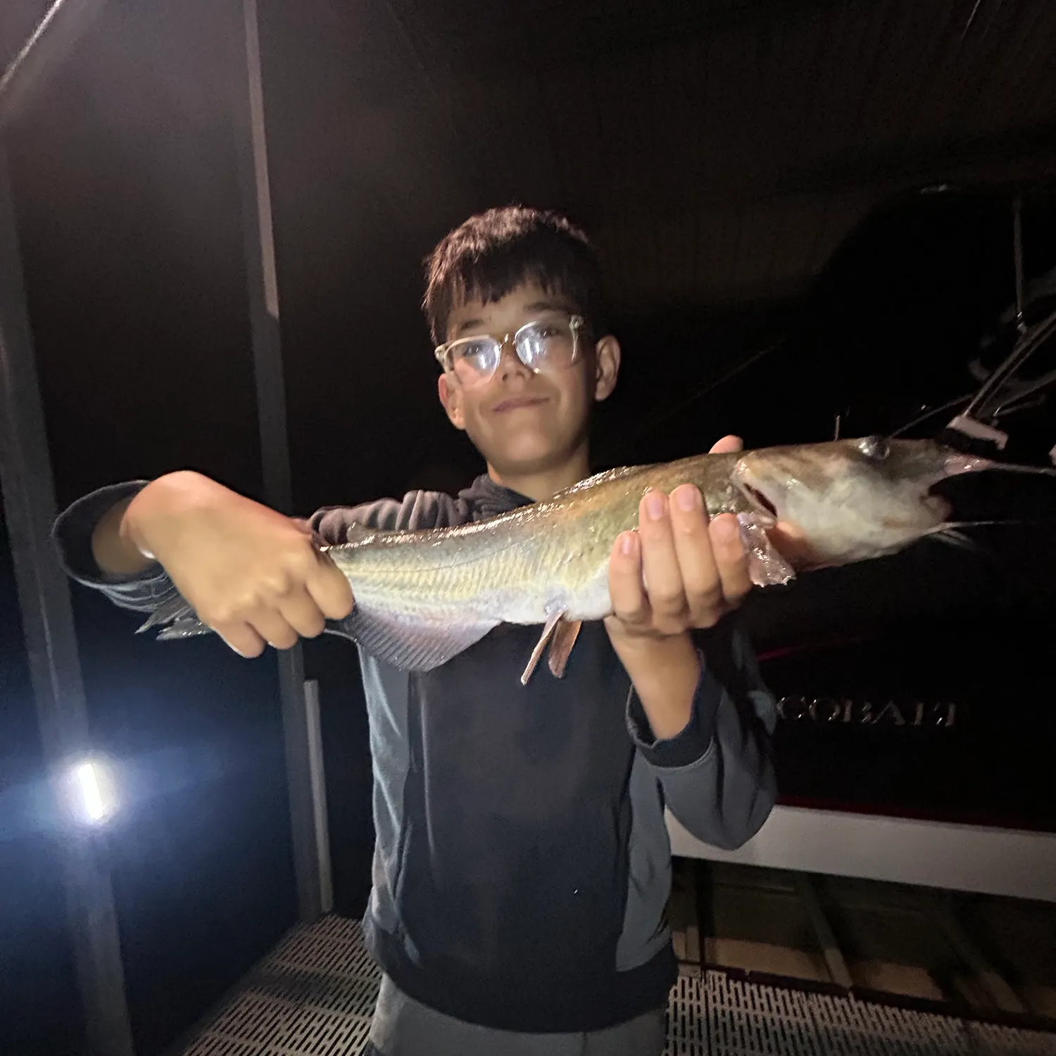 Channel catfish caught on Fishbrain