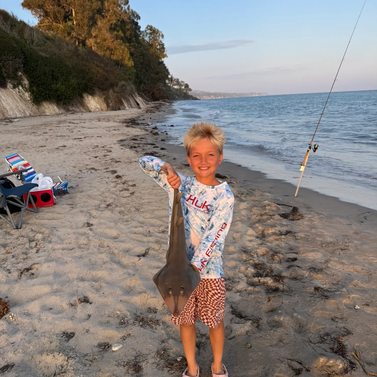 The most recent Pacific shovelnose guitarfish catches on Fishbrain