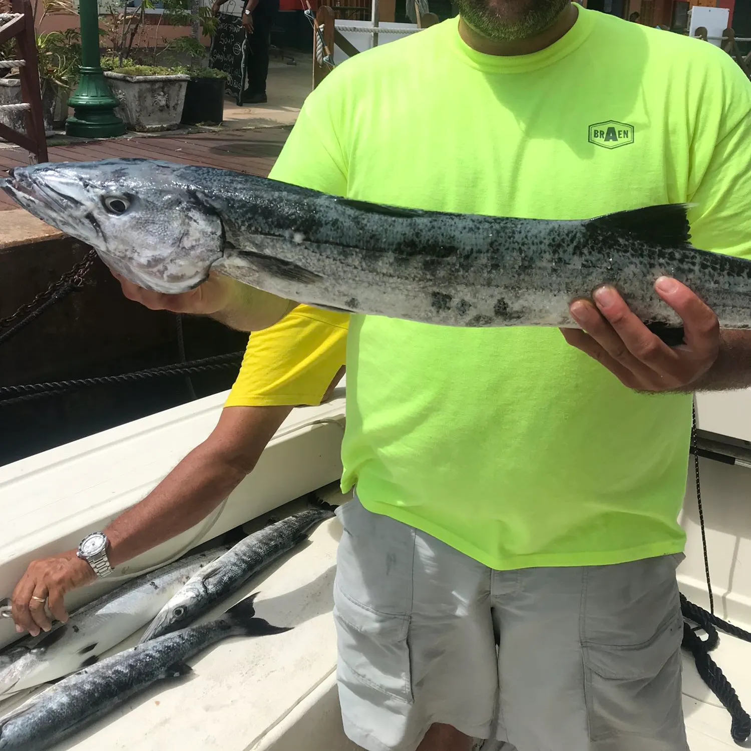 recently logged catches