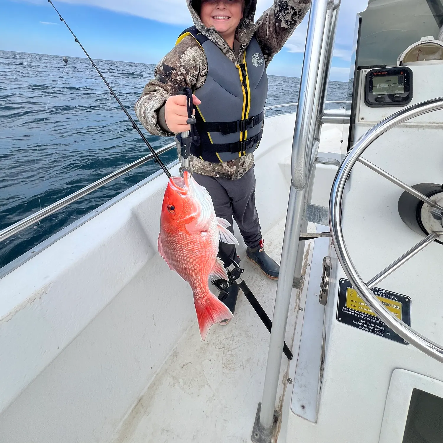 The most recent Northern red snapper catches on Fishbrain