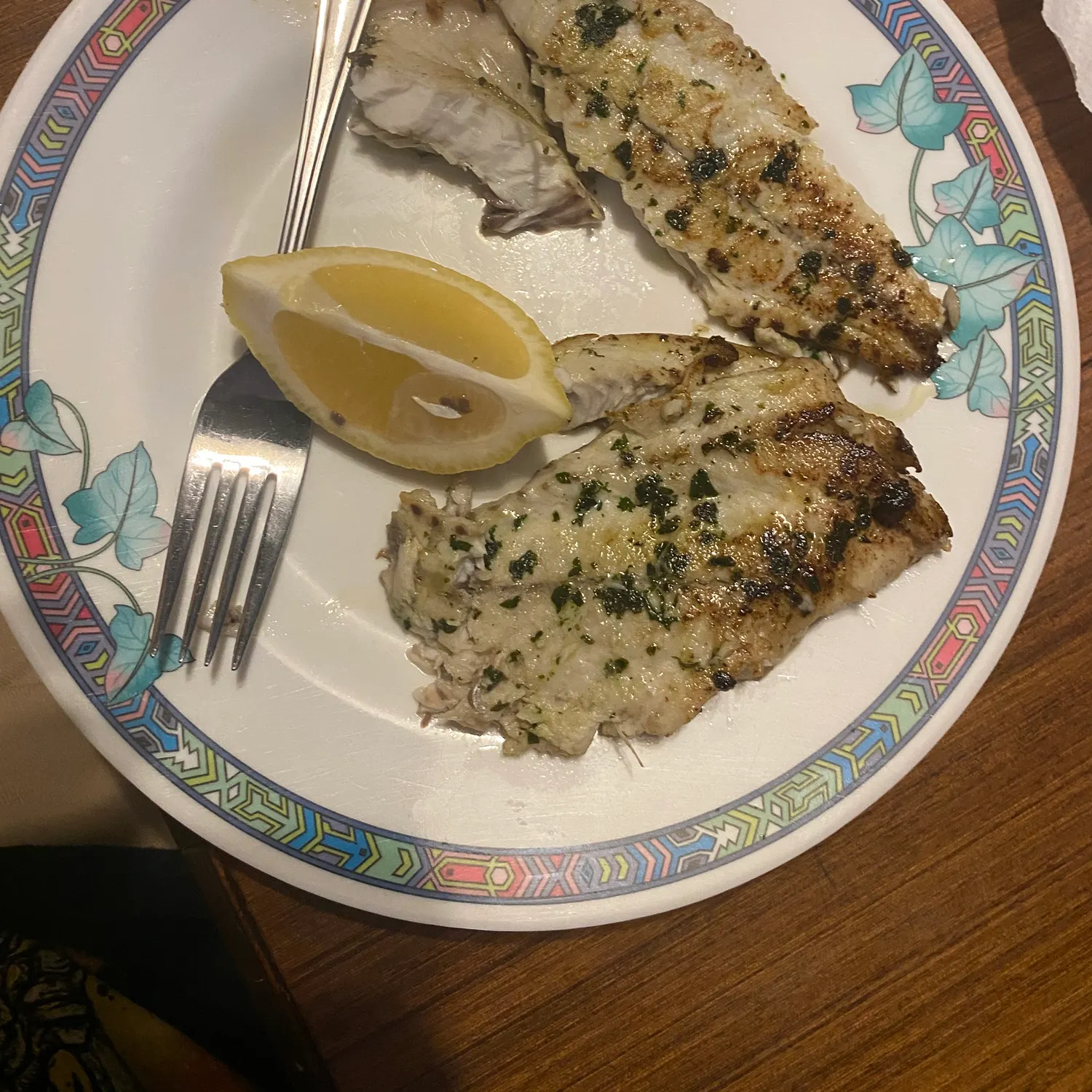 recently logged catches