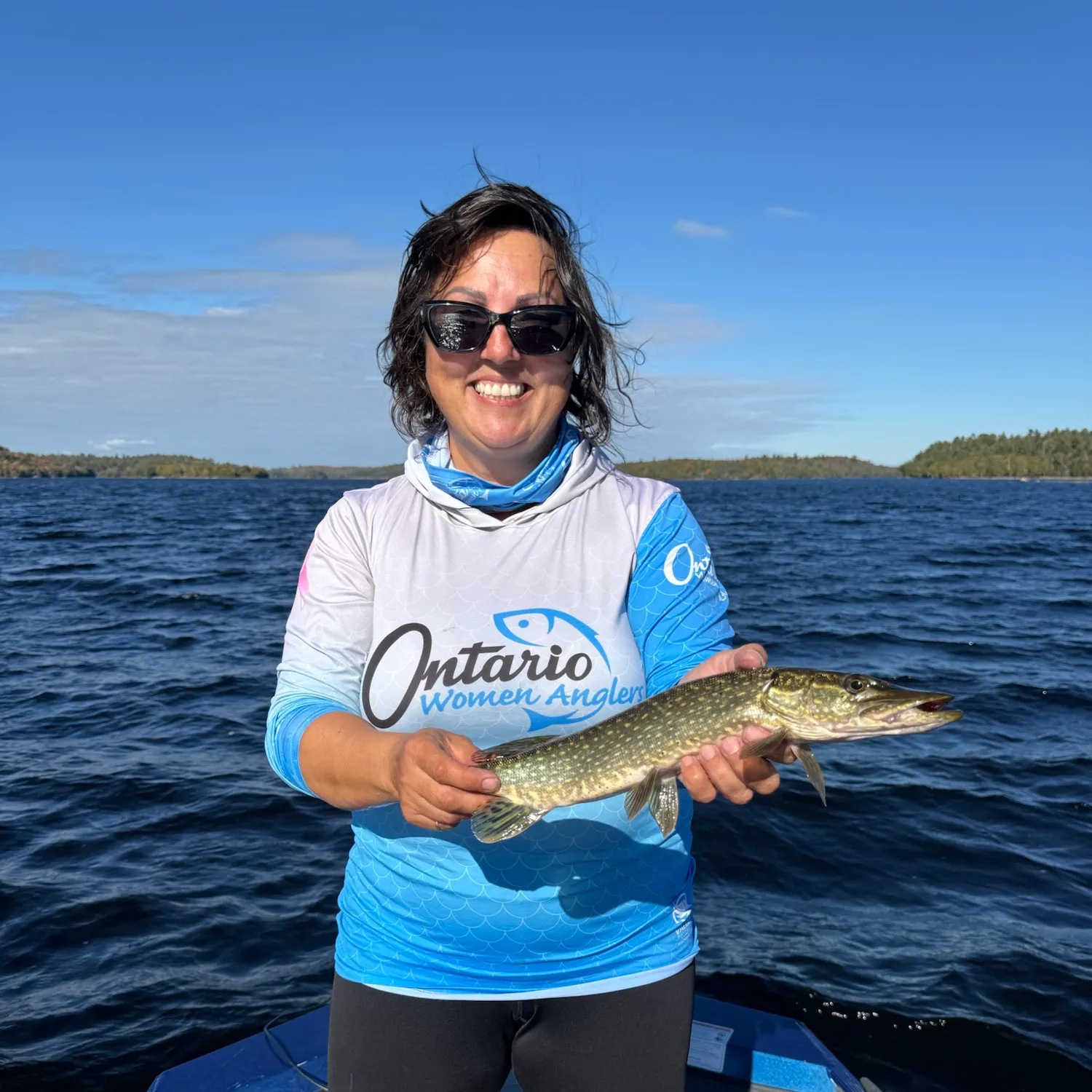 Northern pike caught on Fishbrain