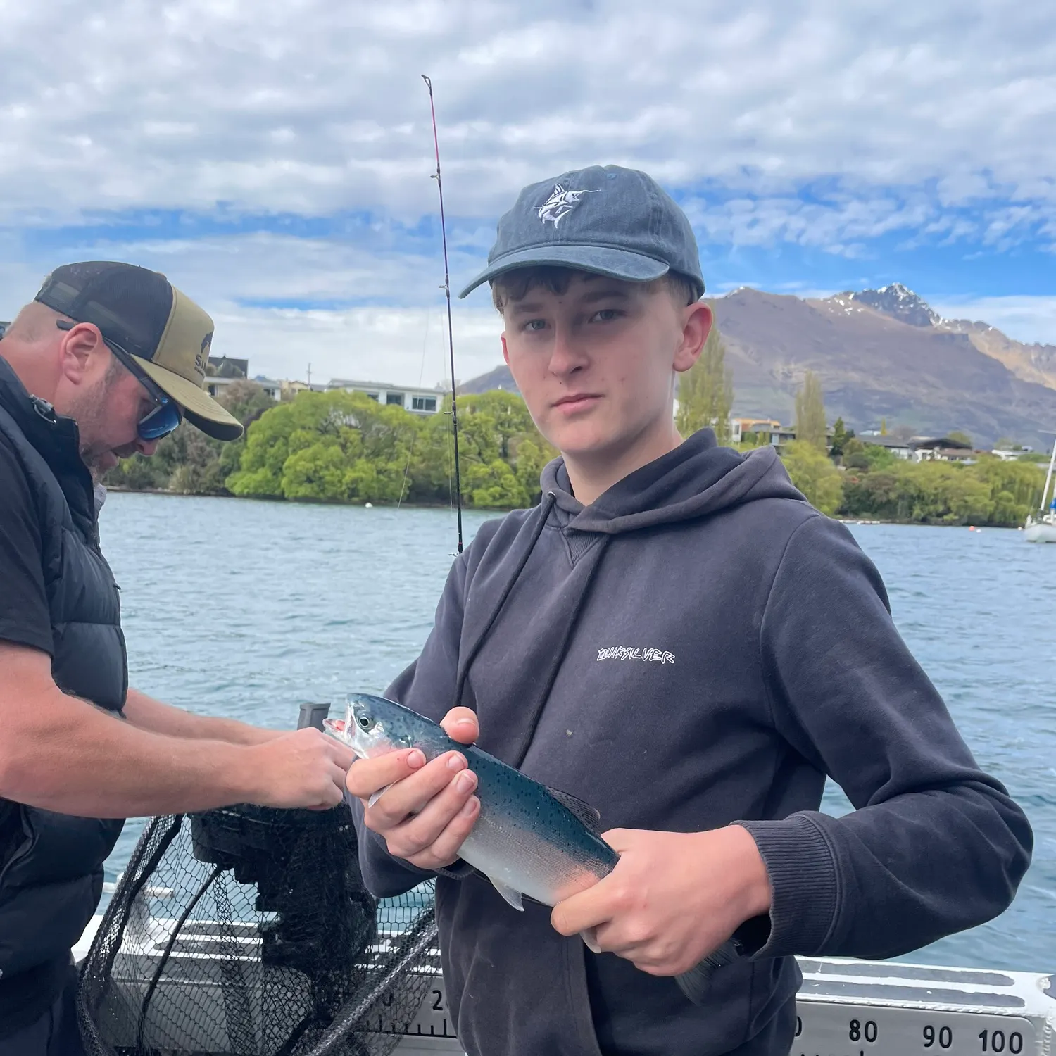 Chinook salmon caught on Fishbrain