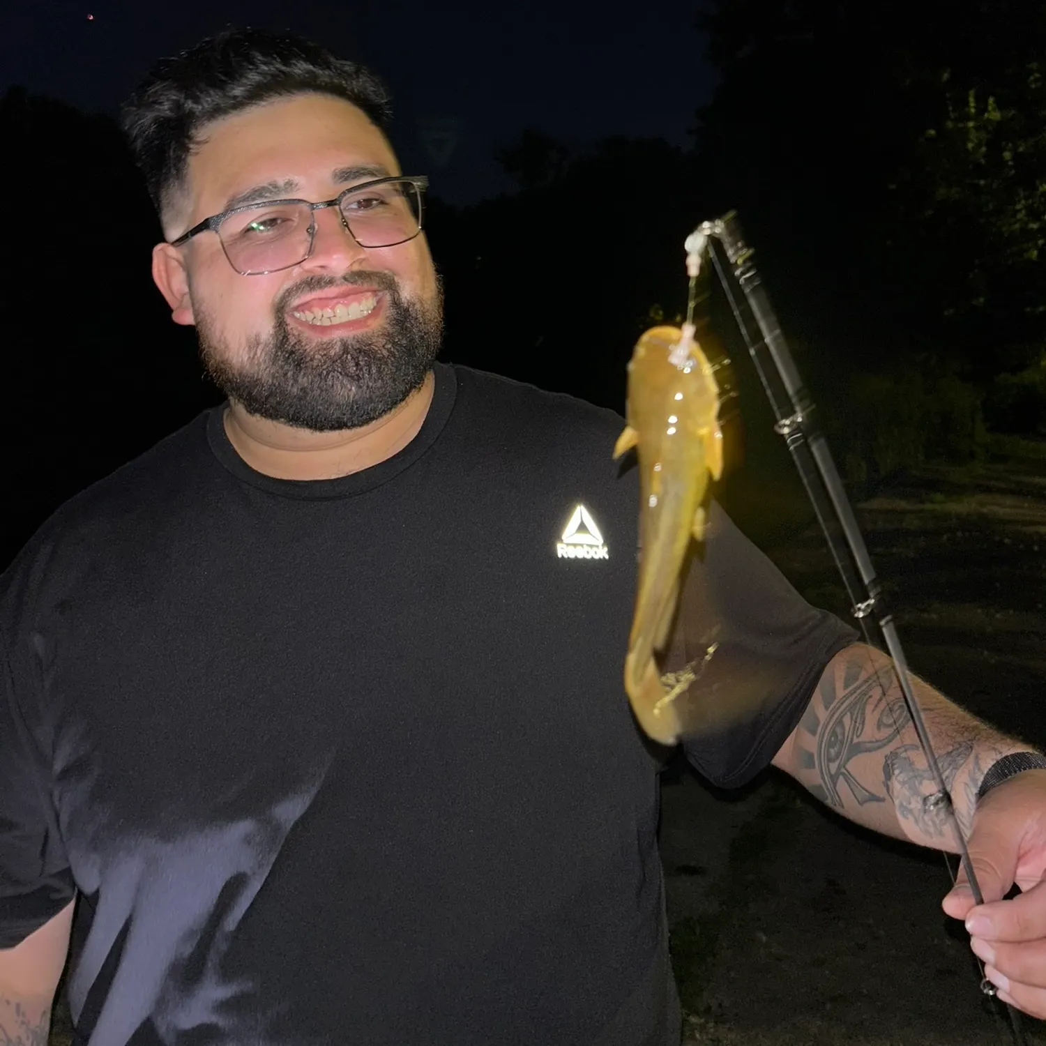 Channel catfish caught on Fishbrain