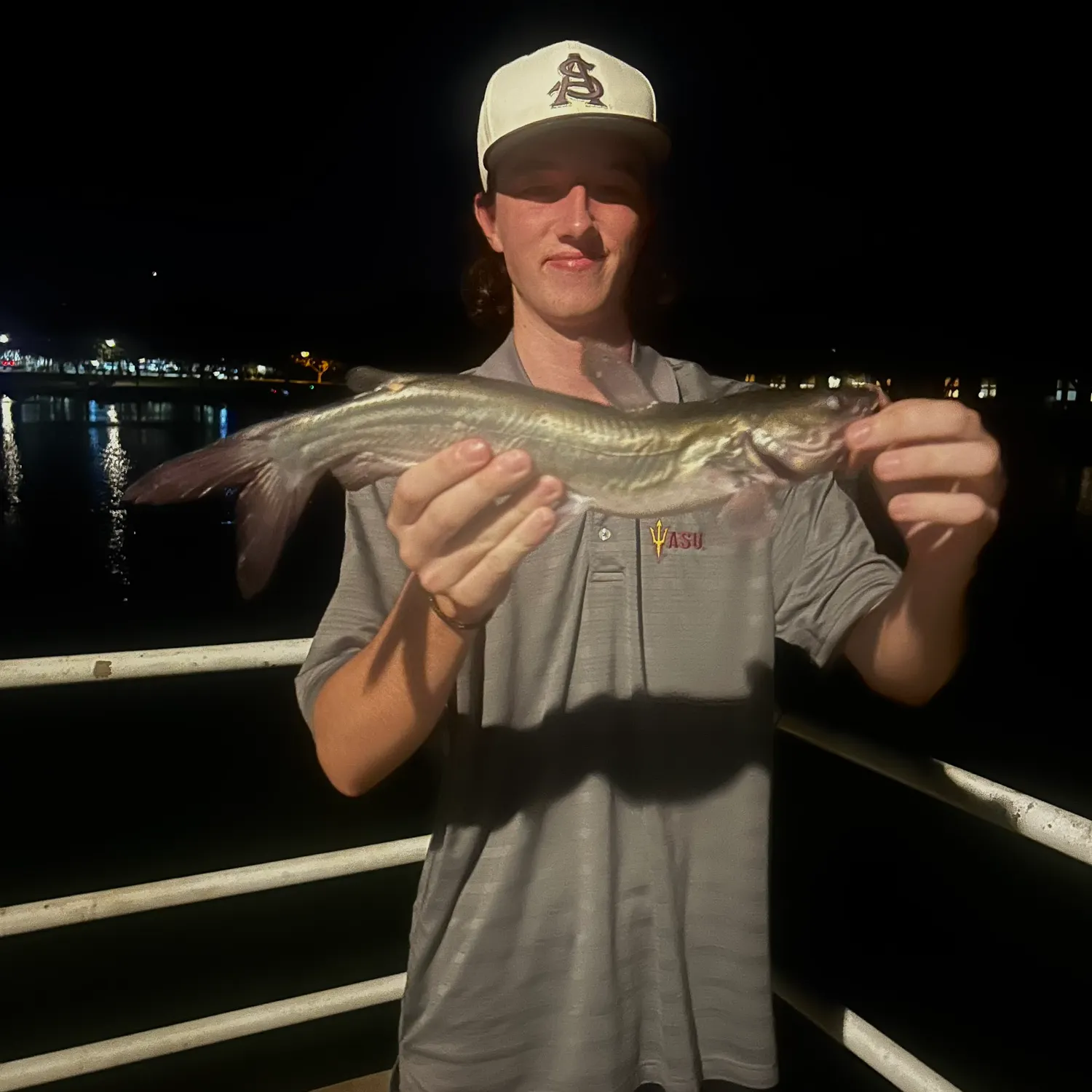 Channel catfish caught on Fishbrain