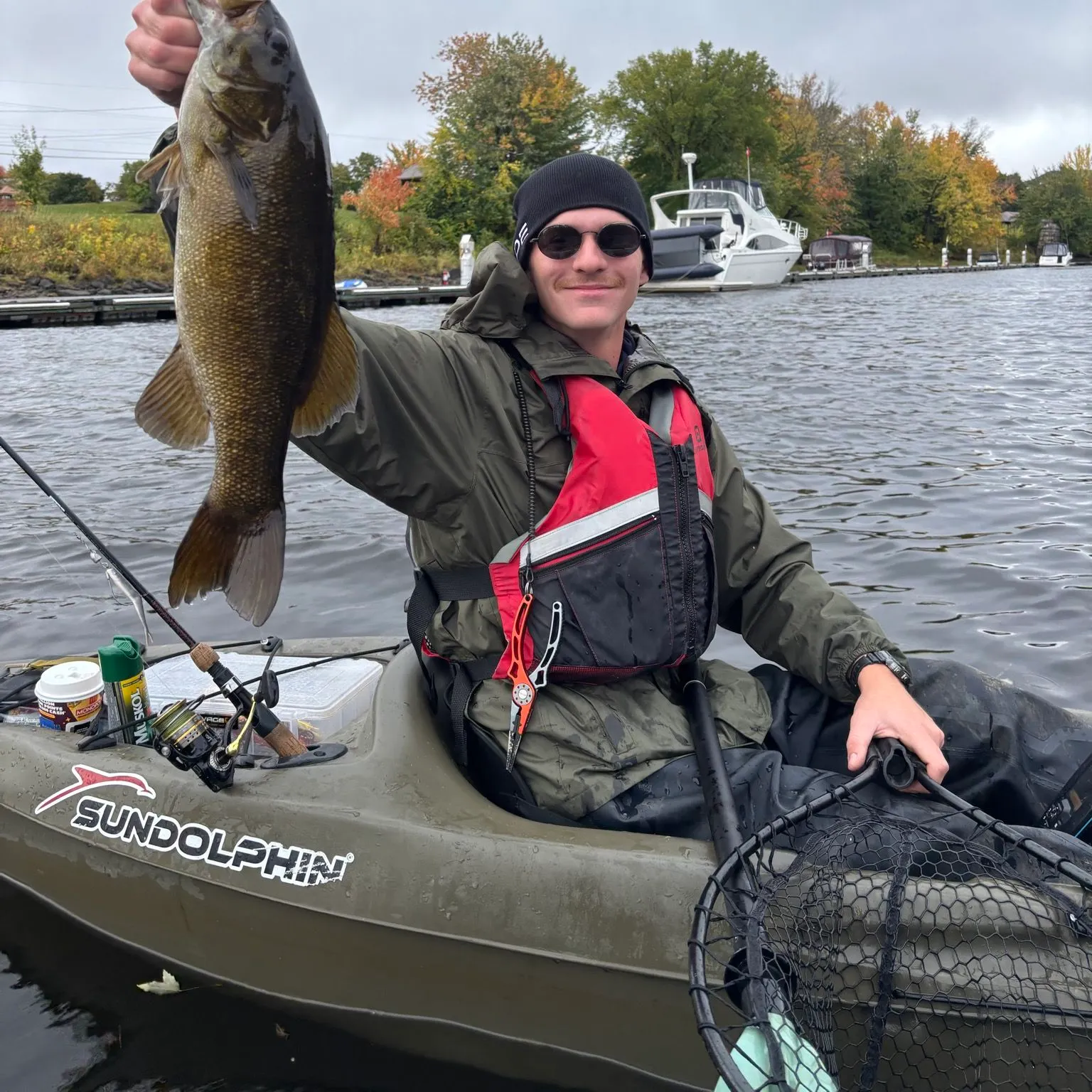 Smallmouth bass caught on Fishbrain