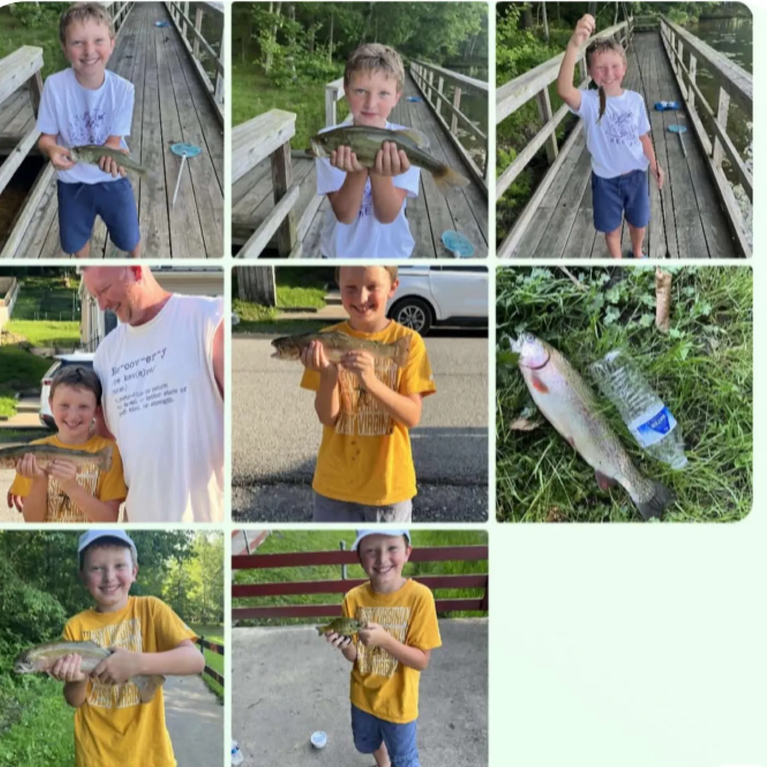 recently logged catches