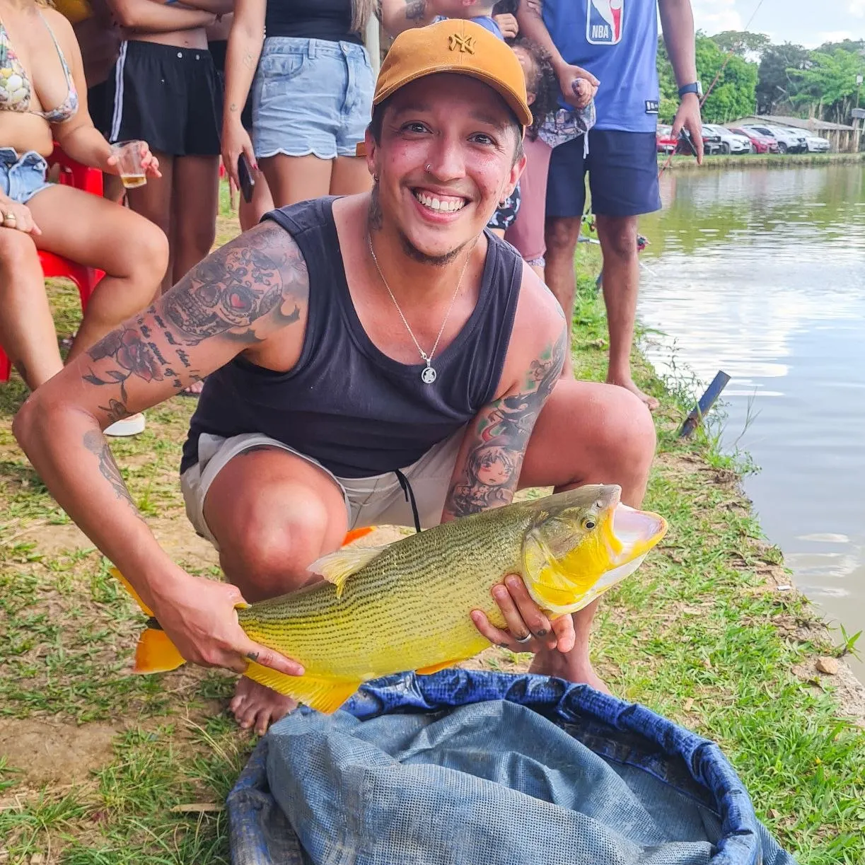 Golden dorado caught on Fishbrain