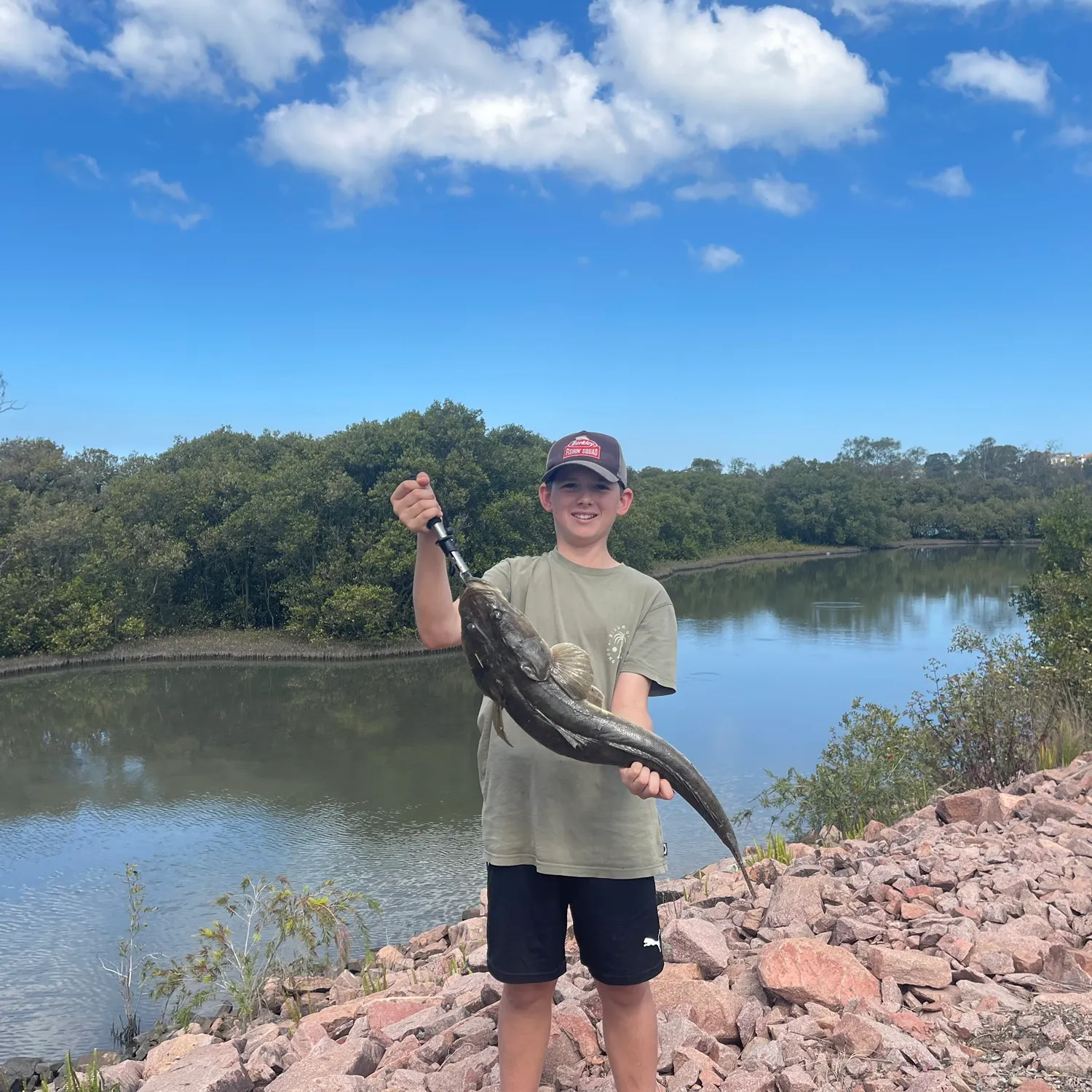 Dusky flathead caught on Fishbrain