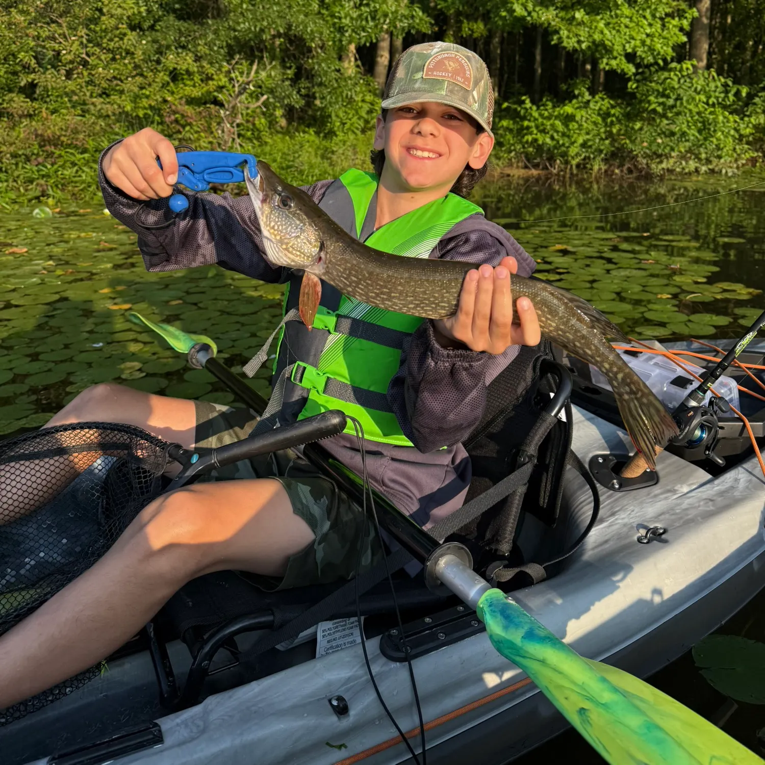 recently logged catches