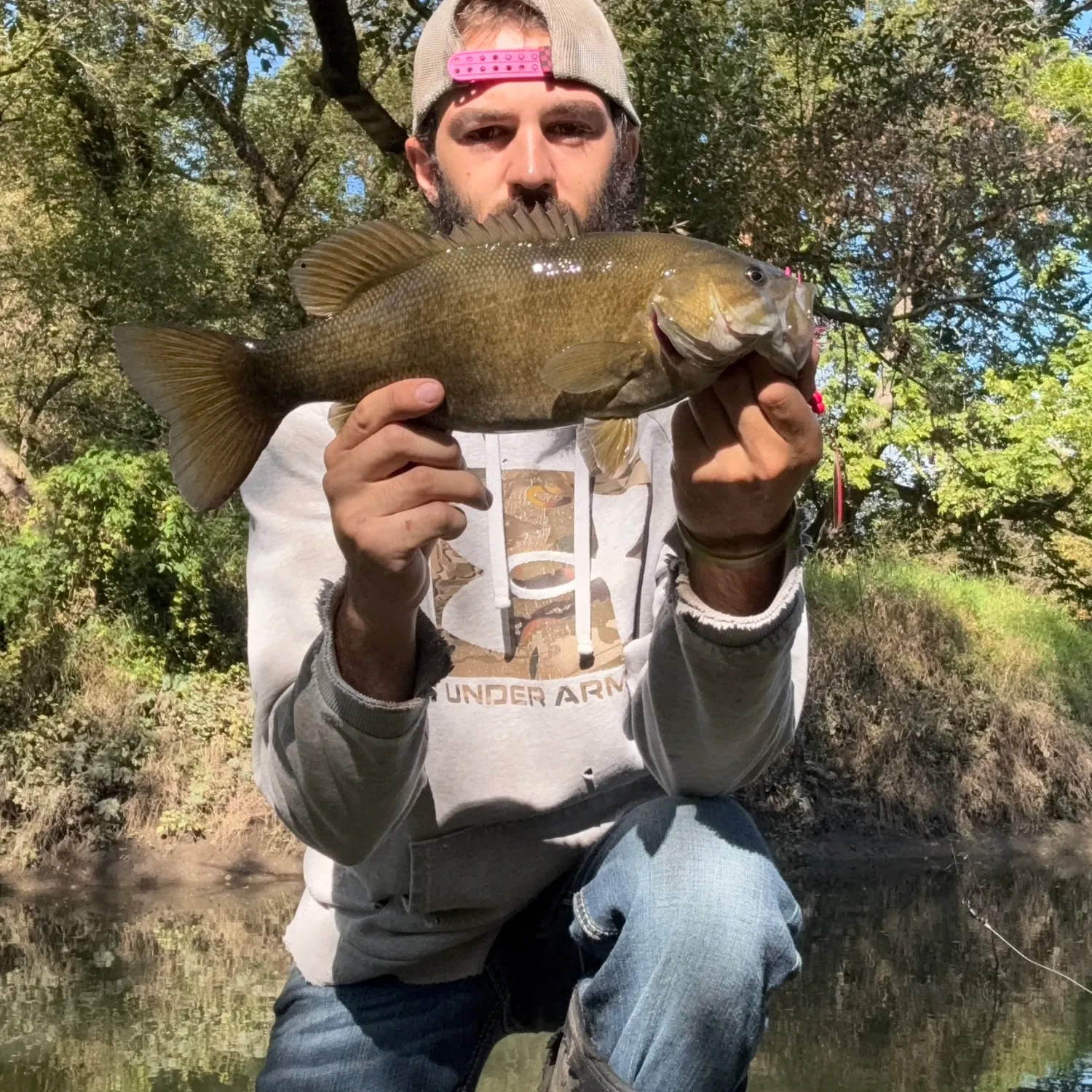 Smallmouth bass caught on Fishbrain