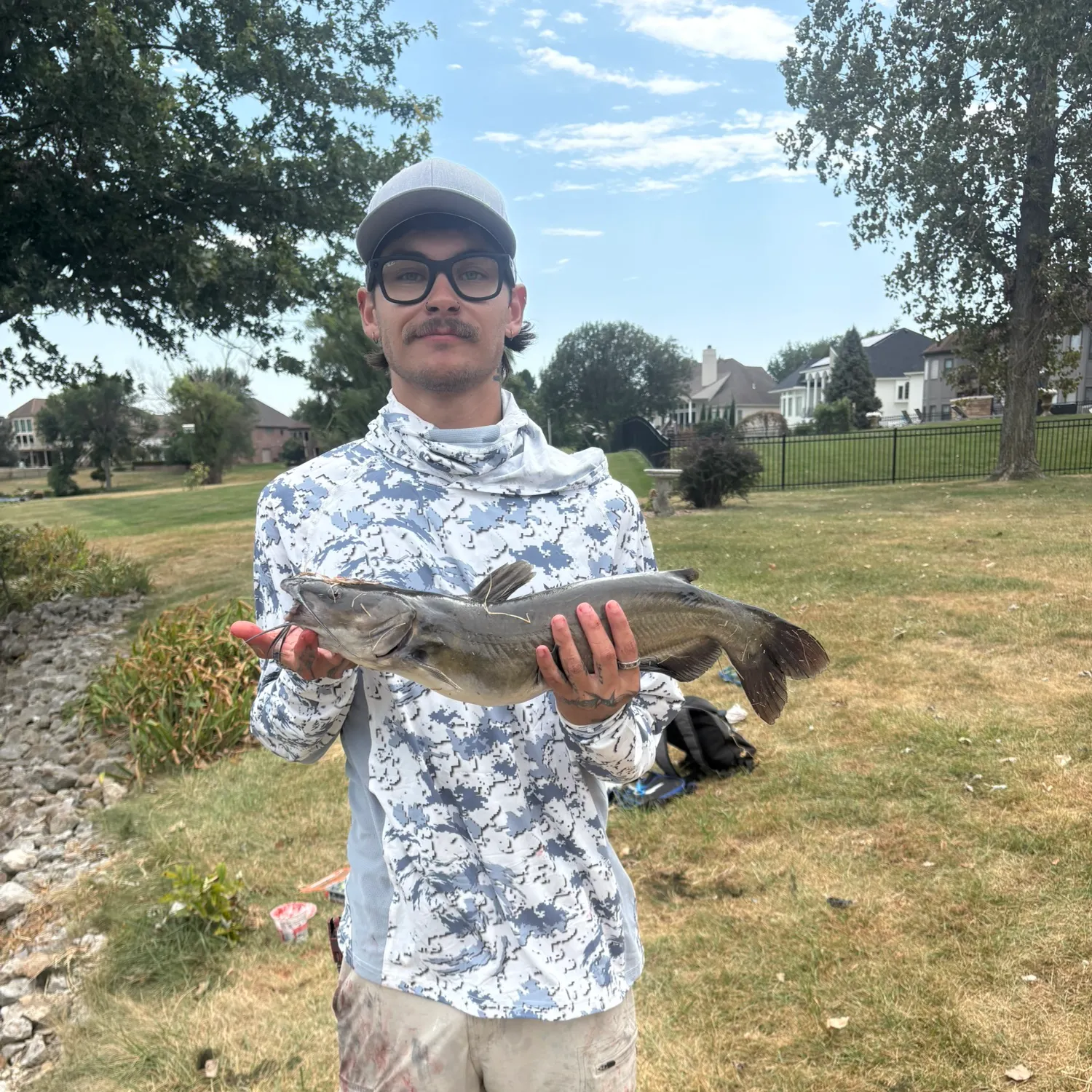 Channel catfish caught on Fishbrain