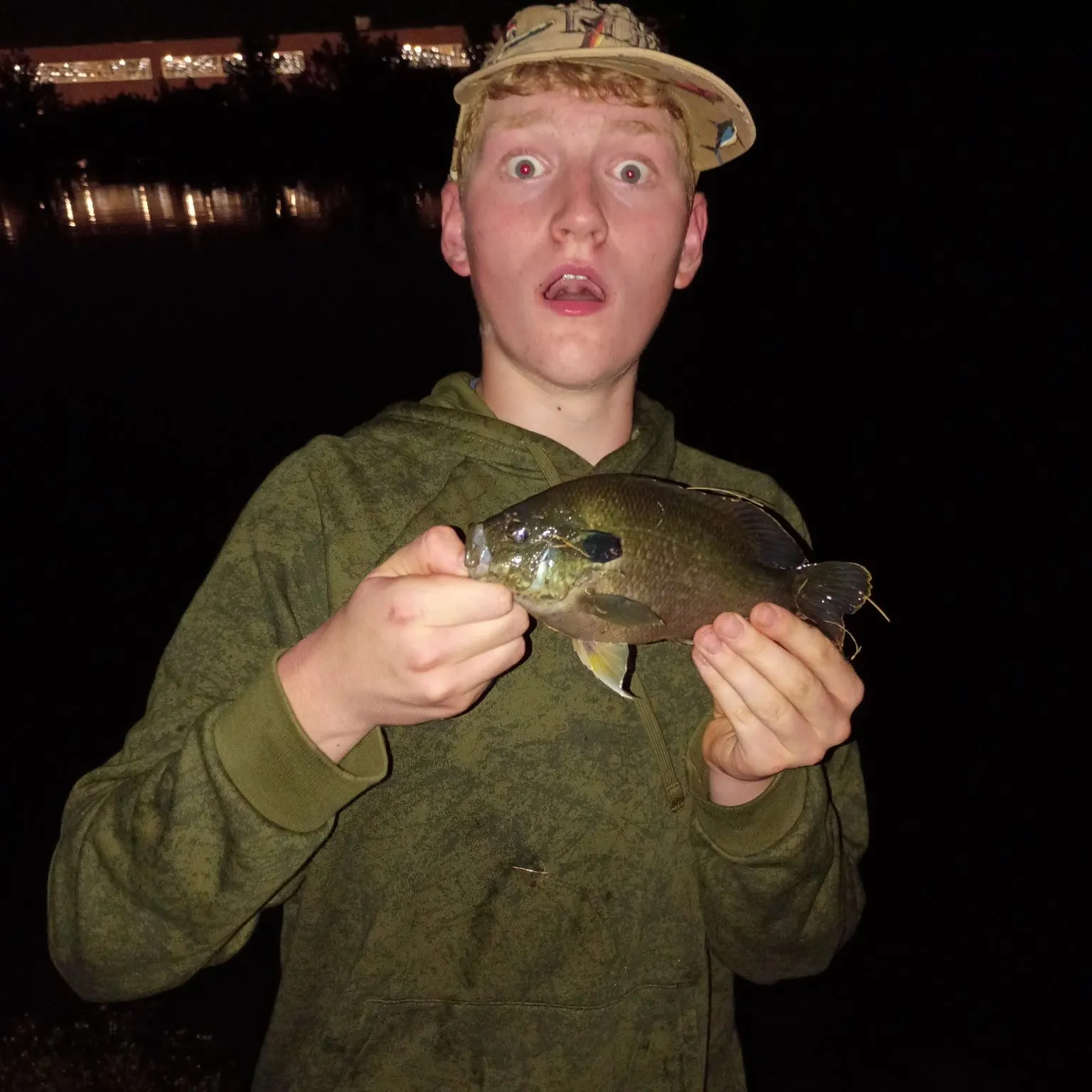Bluegill caught on Fishbrain