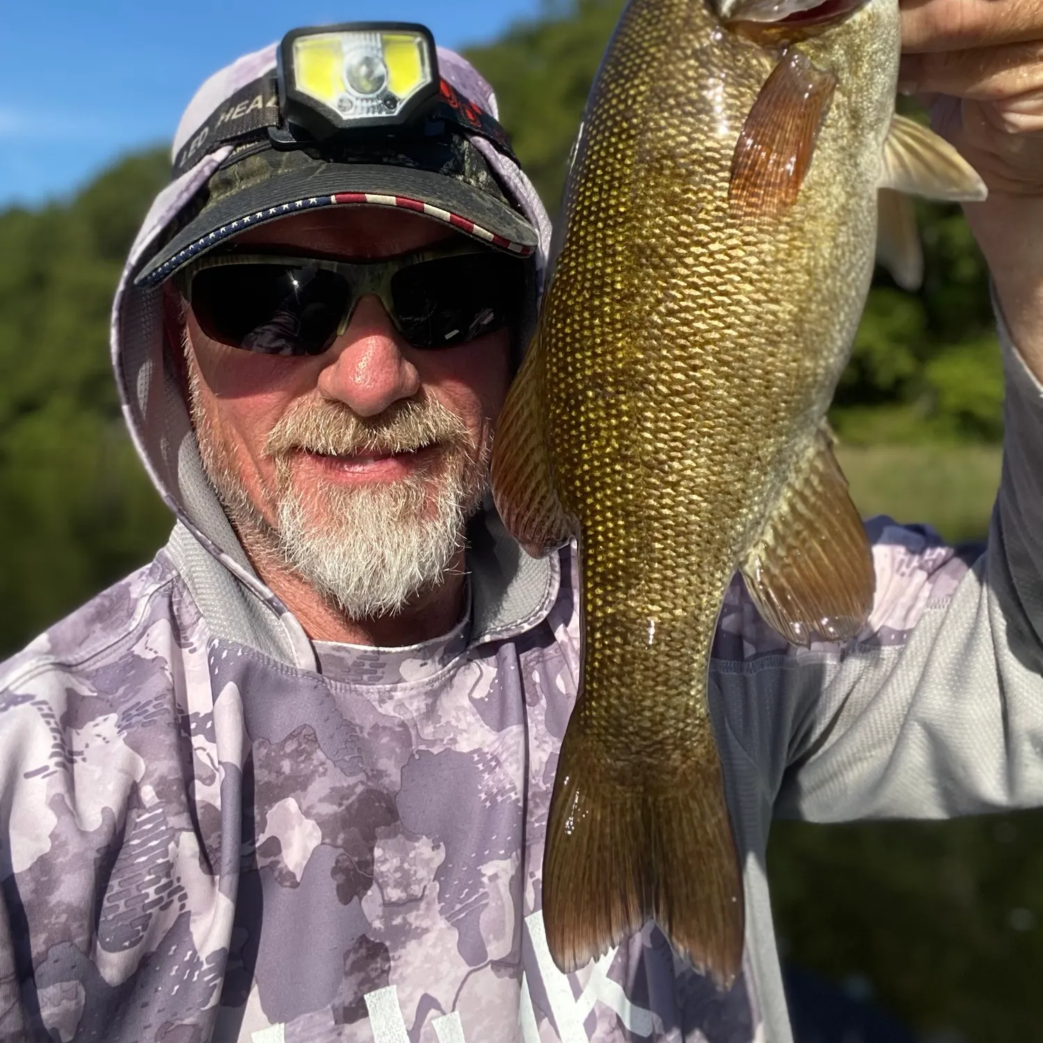 Smallmouth bass caught on Fishbrain