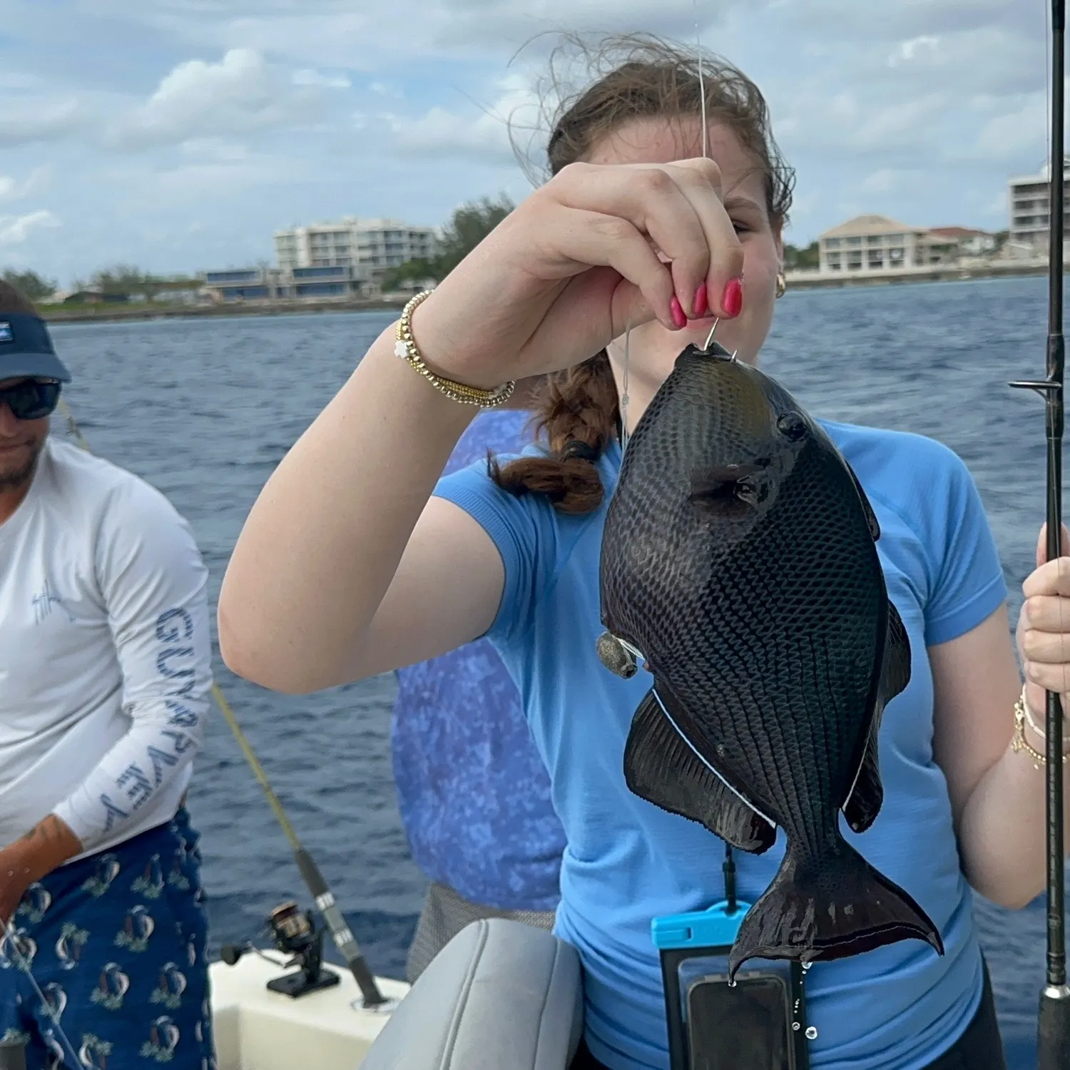 The most recent Black triggerfish catches on Fishbrain