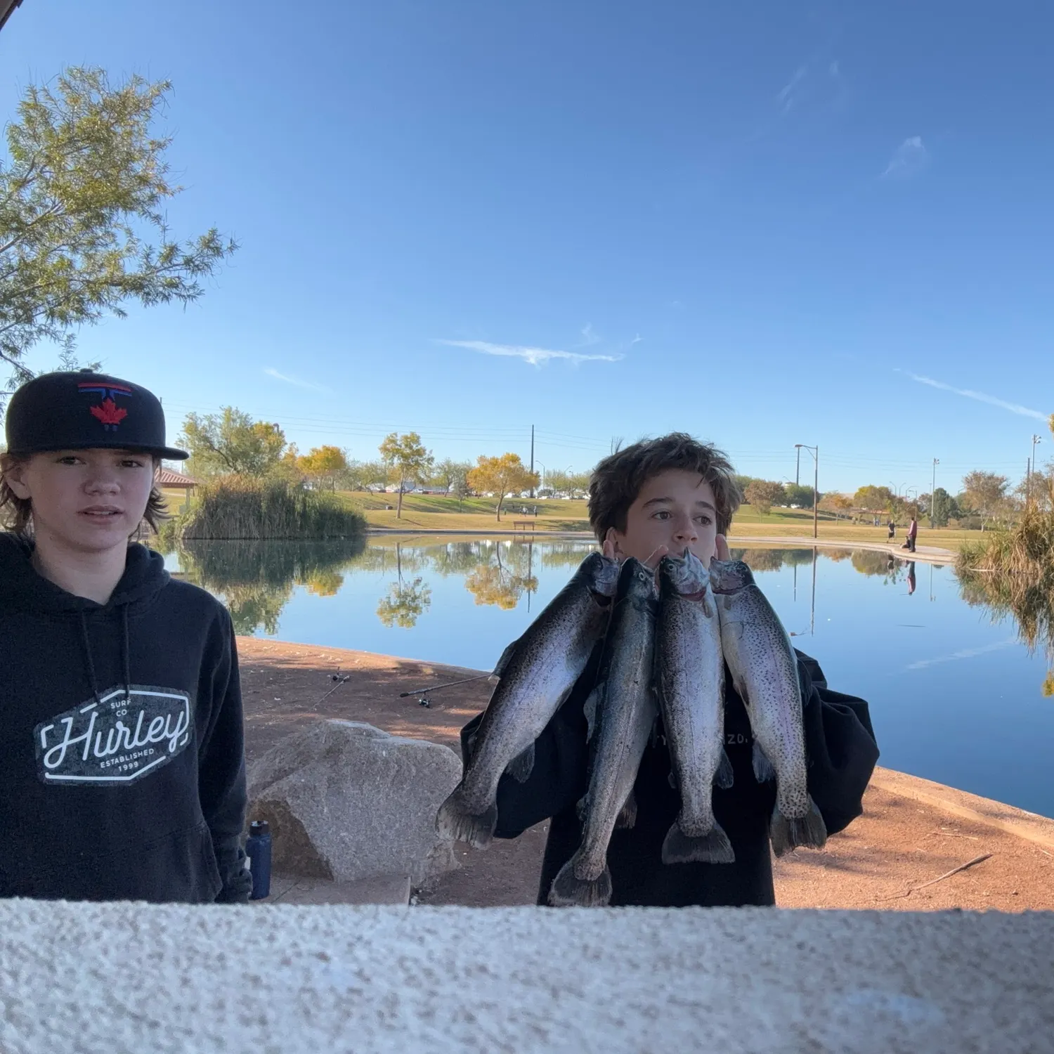 recently logged catches