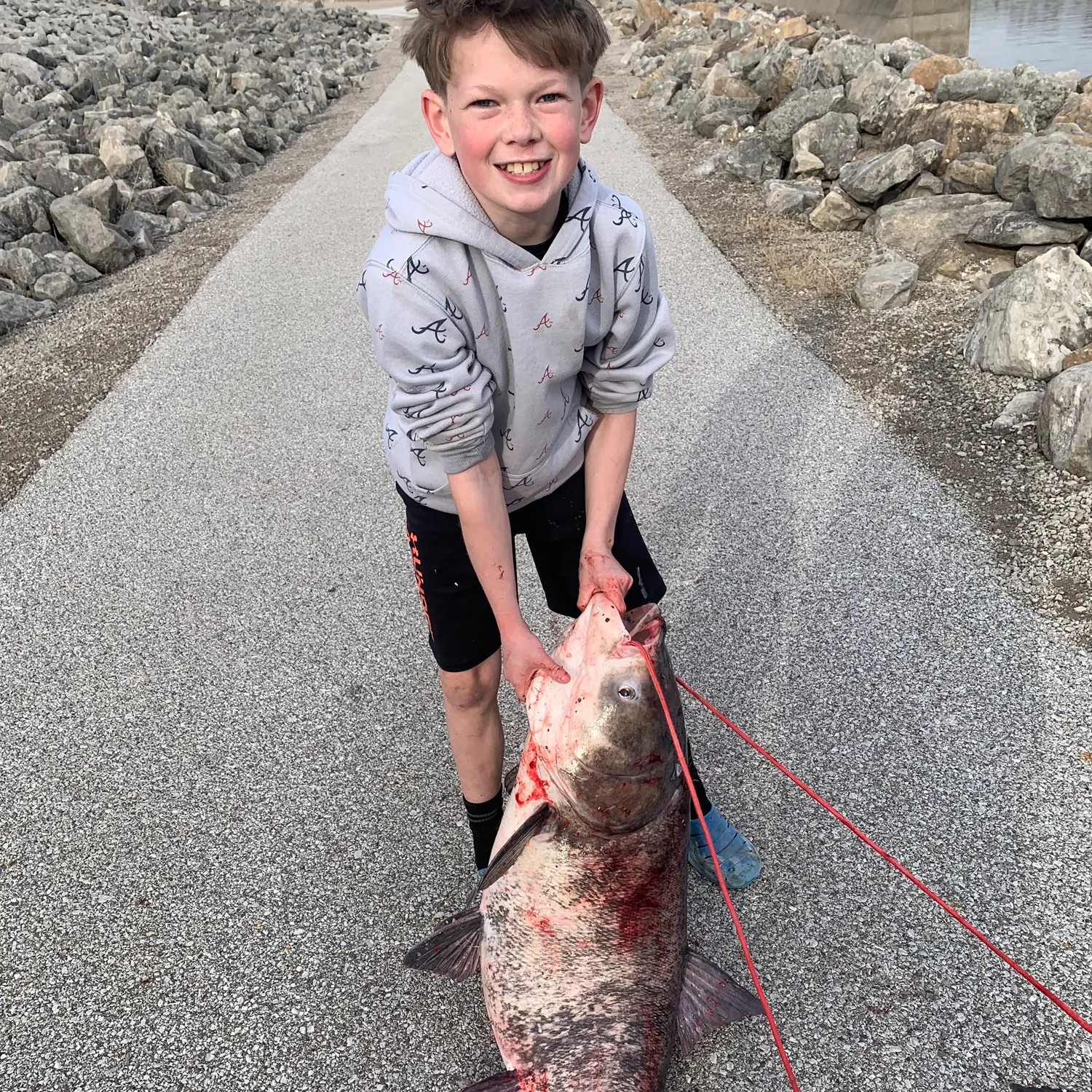 The most recent Bighead carp catches on Fishbrain