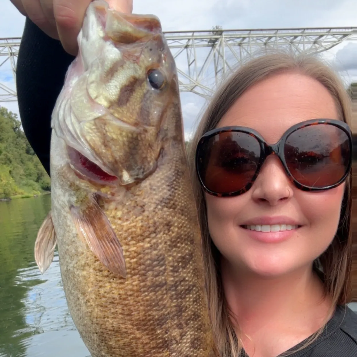 Smallmouth bass caught on Fishbrain